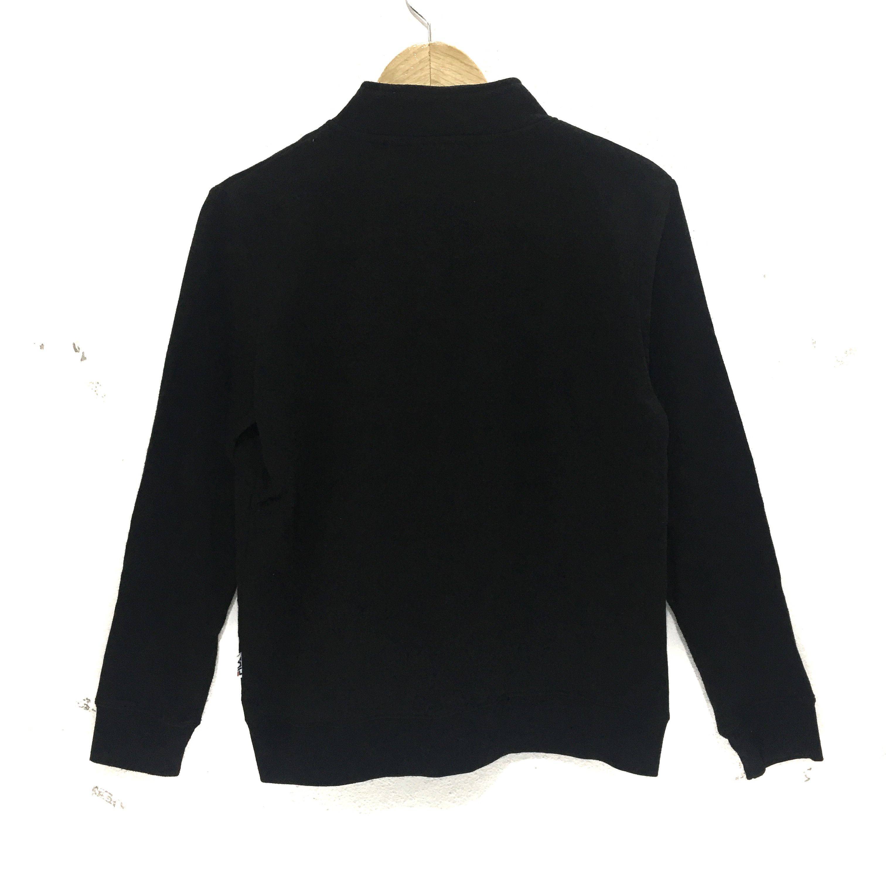 Fila Vintage FILA Italia Running Gym Sweatshirt Black Sweater Size L / US 10 / IT 46 - 6 Thumbnail