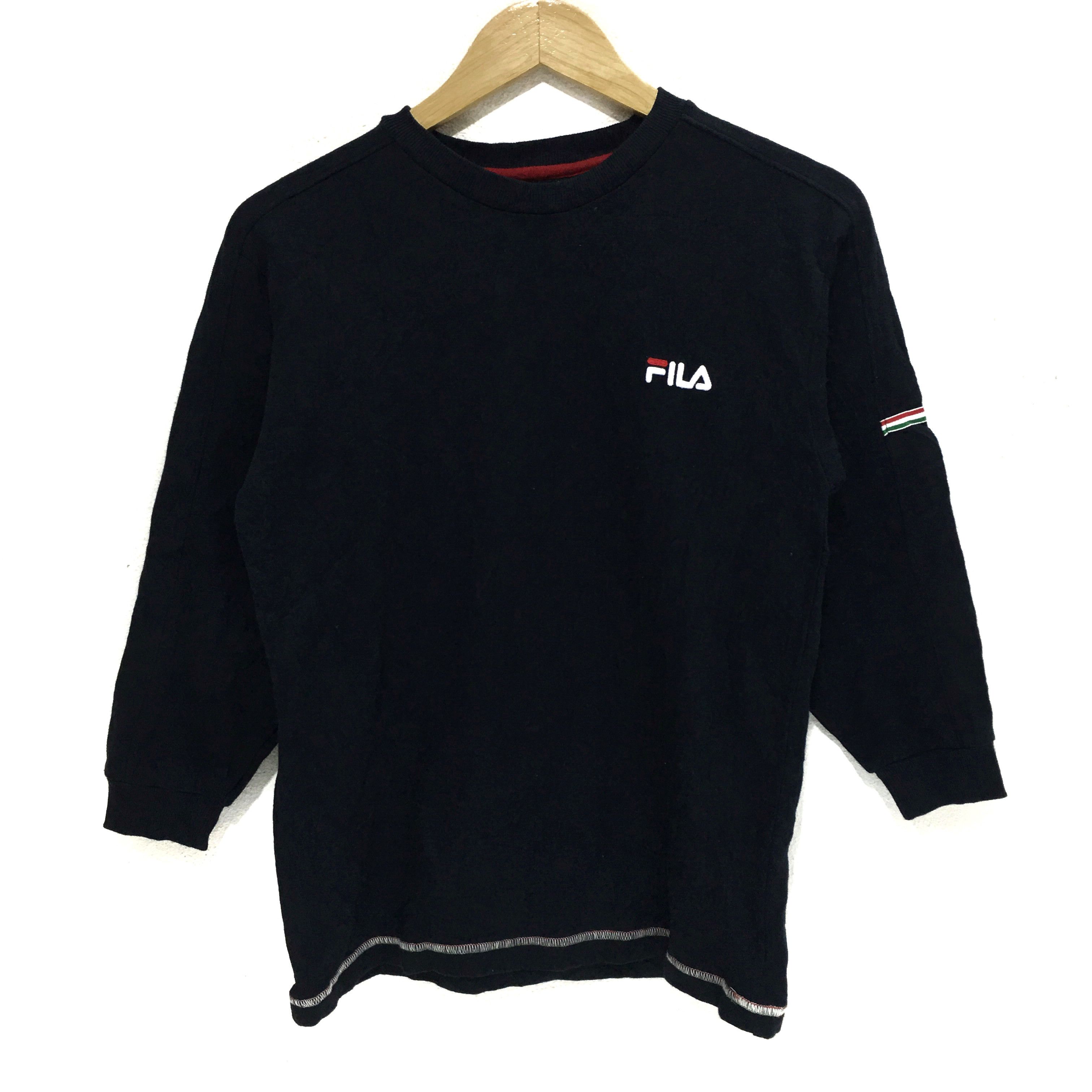 Fila Vtg FILA BIELLA ITALIA BJ Sweatshirt Crewneck Sweater Size S / US 4 / IT 40 - 1 Thumbnail