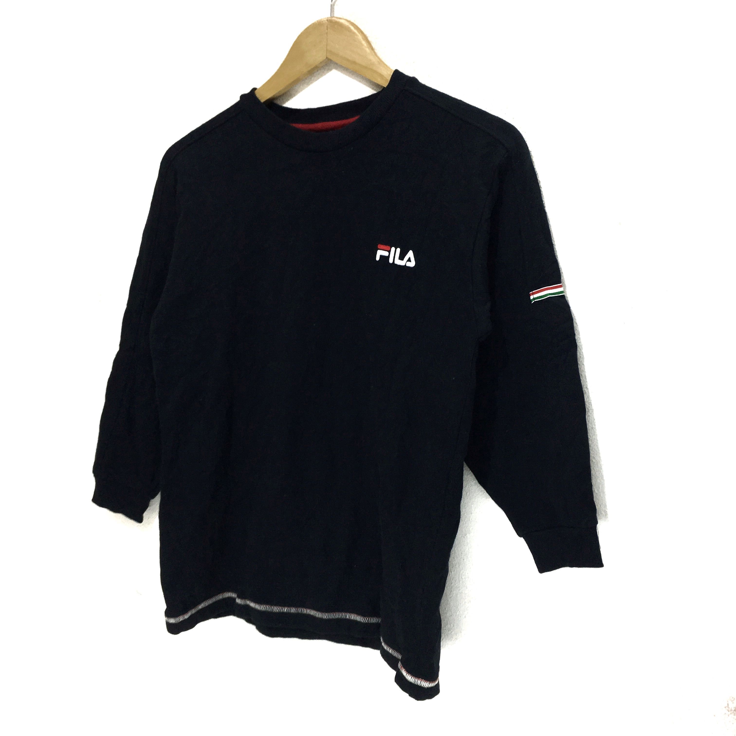 Fila Vtg FILA BIELLA ITALIA BJ Sweatshirt Crewneck Sweater Size S / US 4 / IT 40 - 5 Thumbnail