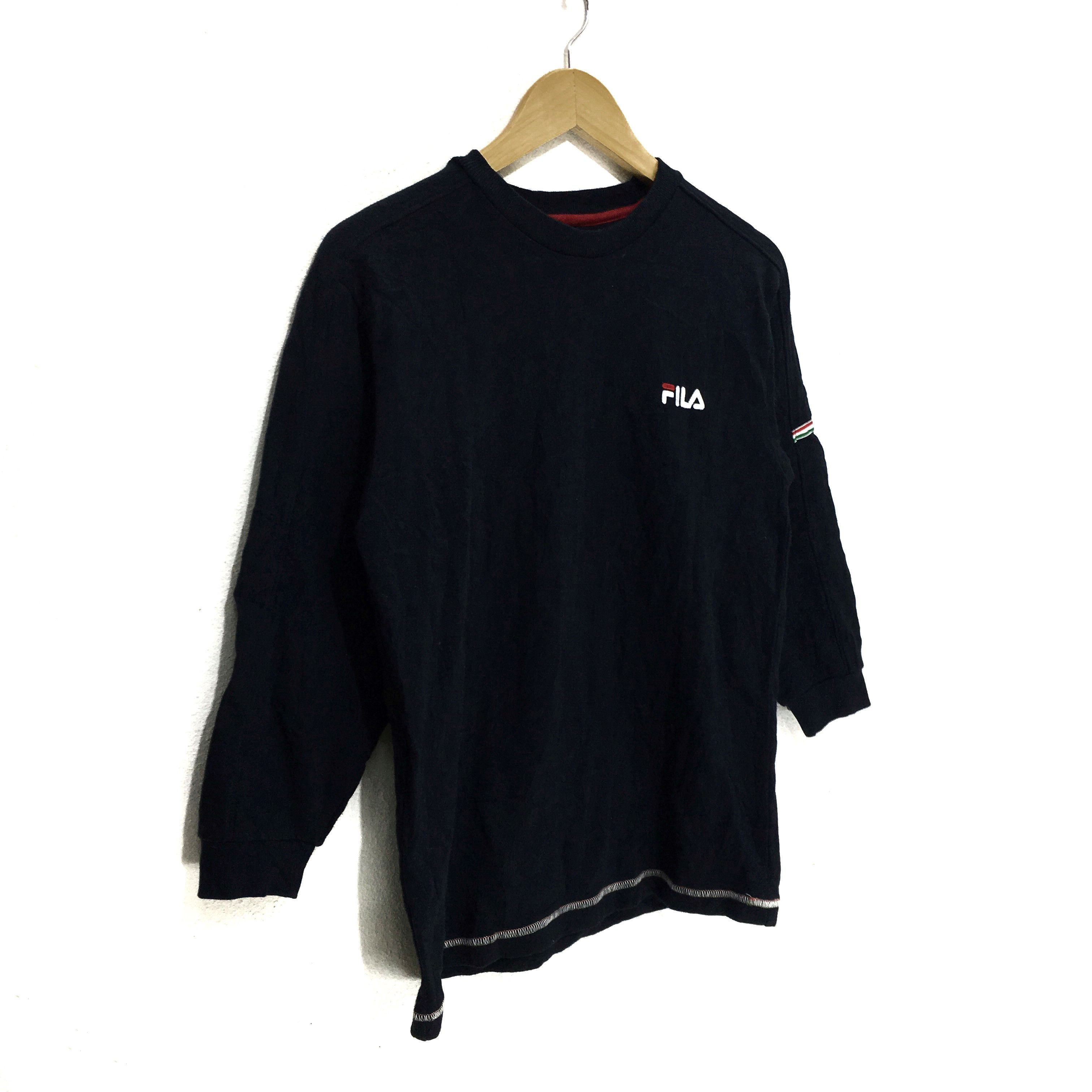 Fila Vtg FILA BIELLA ITALIA BJ Sweatshirt Crewneck Sweater Size S / US 4 / IT 40 - 4 Thumbnail
