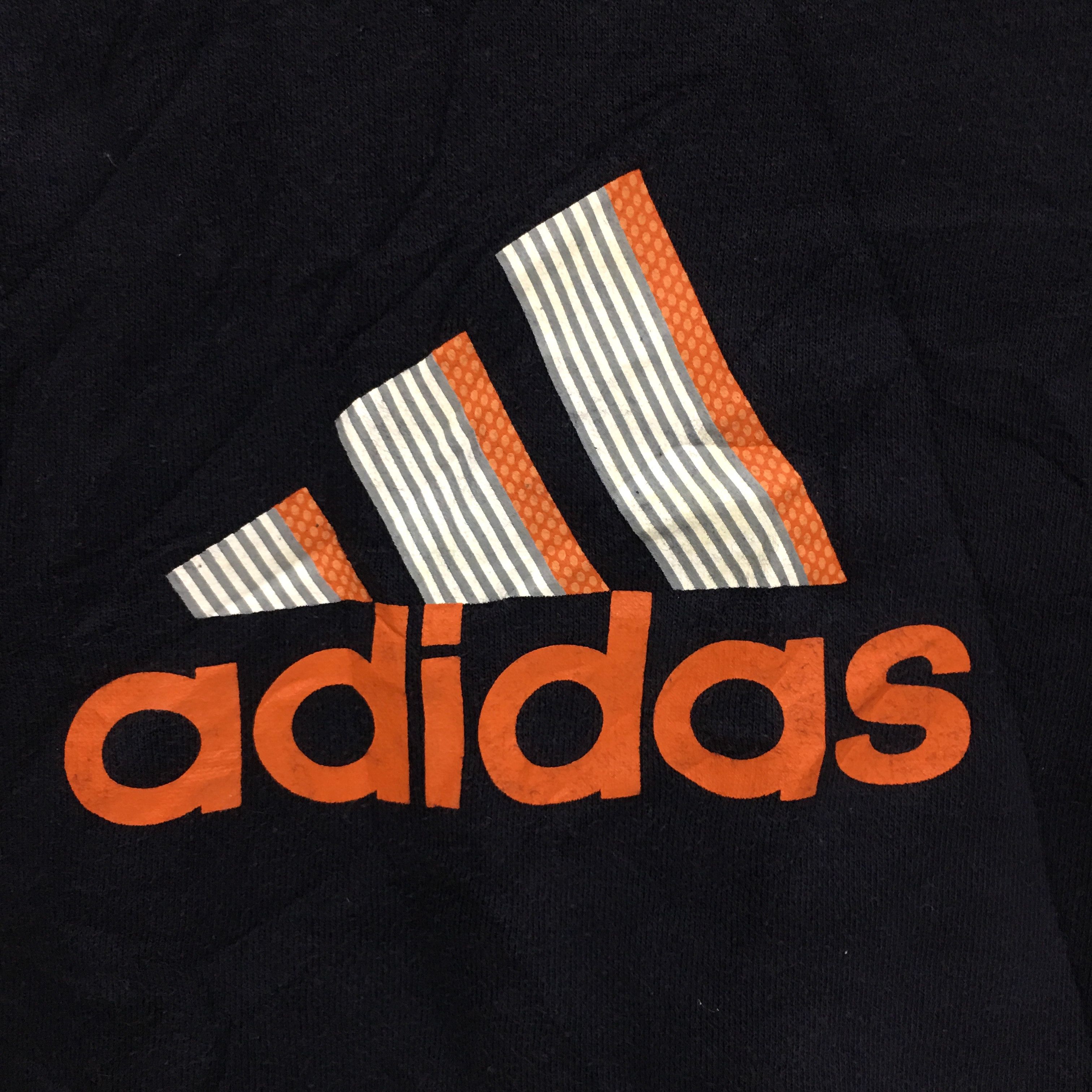 Adidas Vtg ADIDAS Sweatshirt Big Logo Spell Out EQT Logo Sweater Size M / US 6-8 / IT 42-44 - 5 Thumbnail