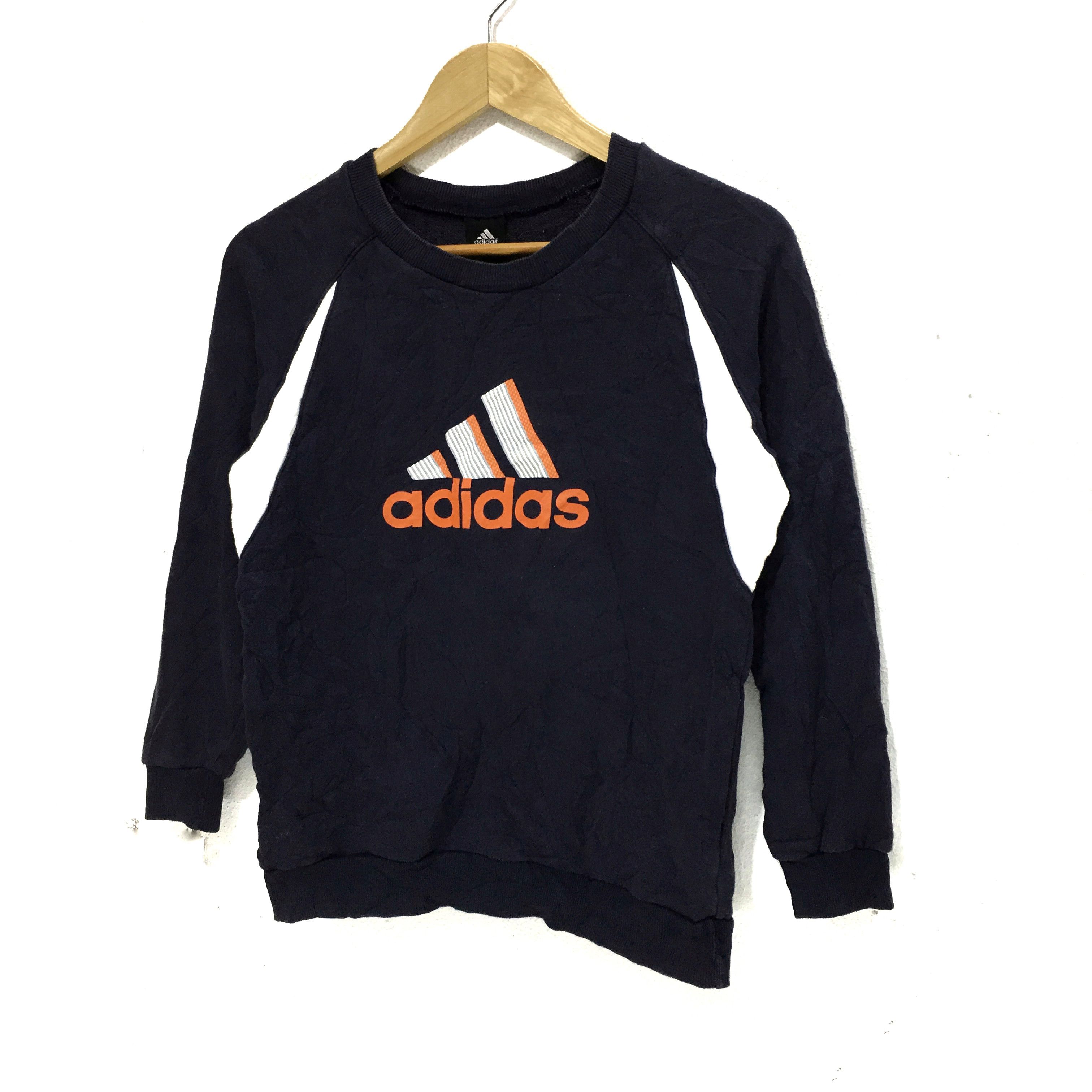 Adidas Vtg ADIDAS Sweatshirt Big Logo Spell Out EQT Logo Sweater Size M / US 6-8 / IT 42-44 - 4 Thumbnail