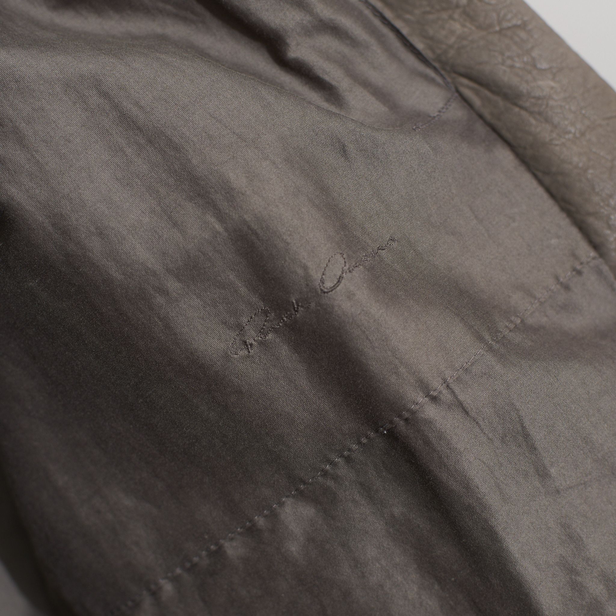 Rick Owens Rick Owens Intarsia Leather Jacket Size XL Size US XL / EU 56 / 4 - 4 Thumbnail