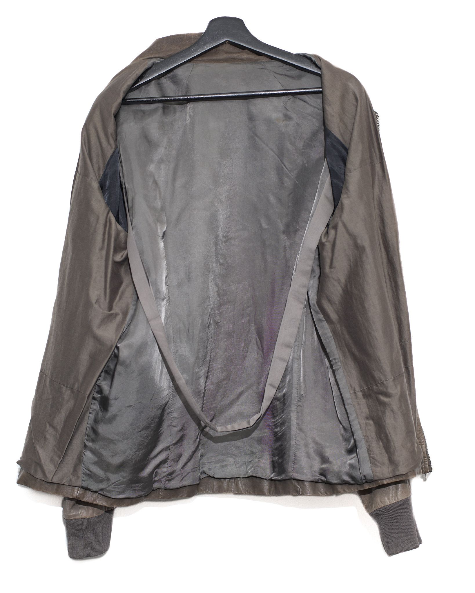 Rick Owens Rick Owens Intarsia Leather Jacket Size XL Size US XL / EU 56 / 4 - 8 Thumbnail