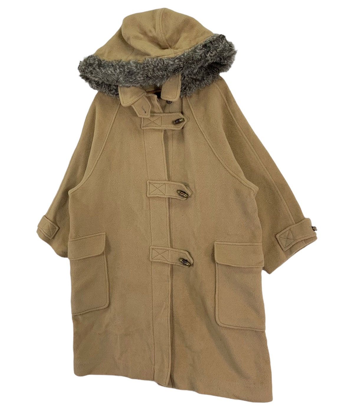 Burberry VINTAGE BURBERRY OF LONDON WOOL COAT Size US L / EU 52-54 / 3 - 2 Thumbnail