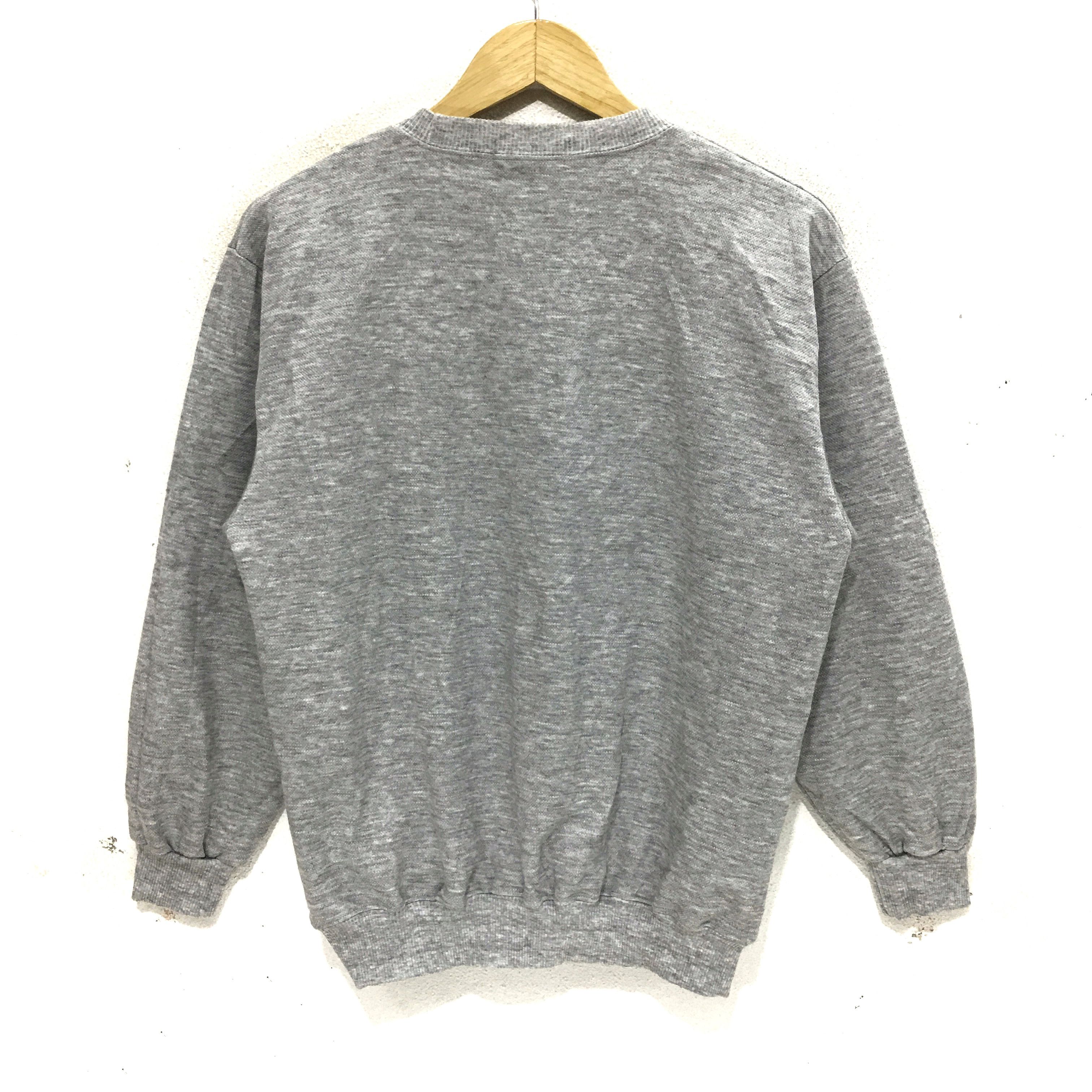 Vintage Vtg O JENNY WEEKEND Rainbow Box Logo Sweatshirt Sweater Size L / US 10 / IT 46 - 6 Thumbnail