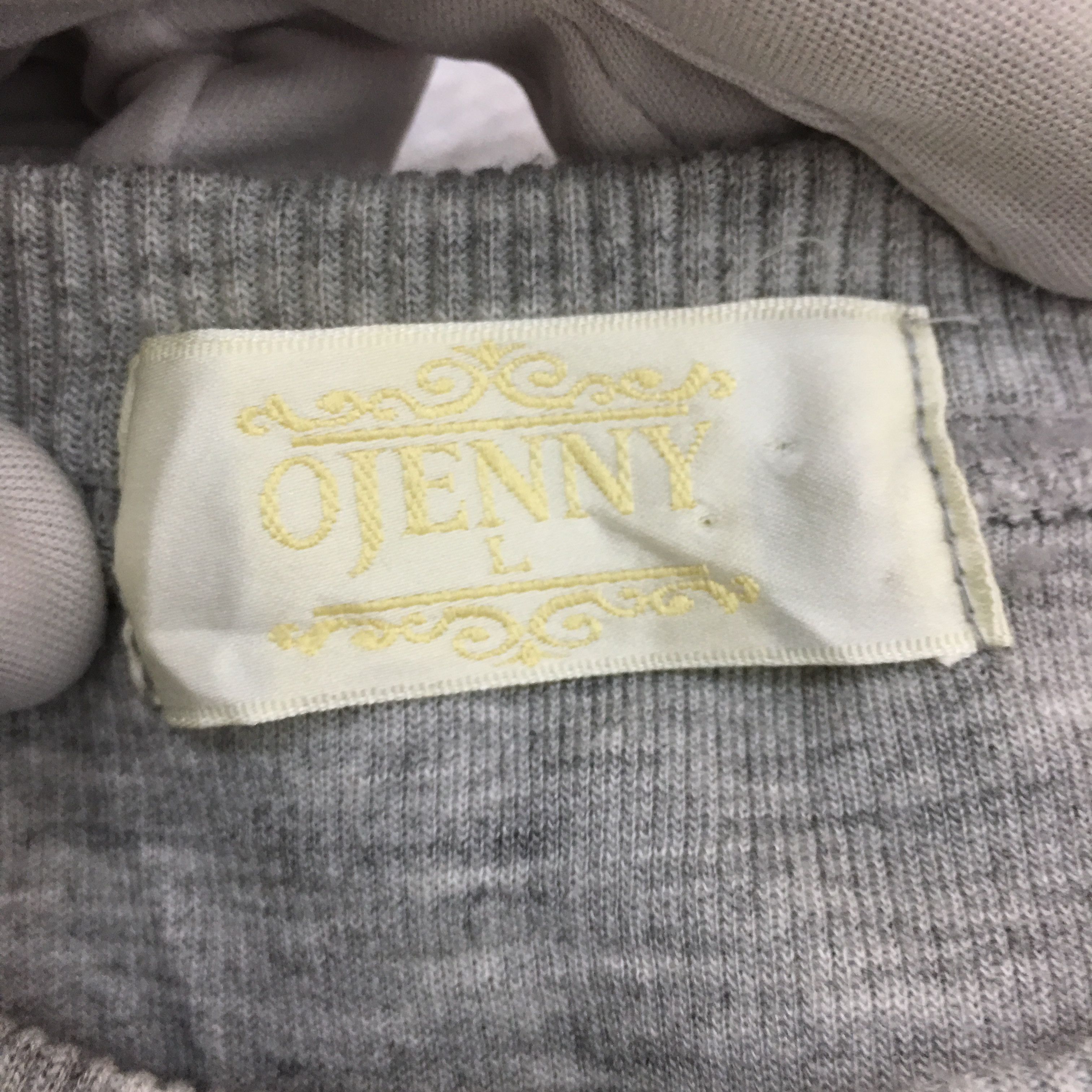 Vintage Vtg O JENNY WEEKEND Rainbow Box Logo Sweatshirt Sweater Size L / US 10 / IT 46 - 8 Thumbnail