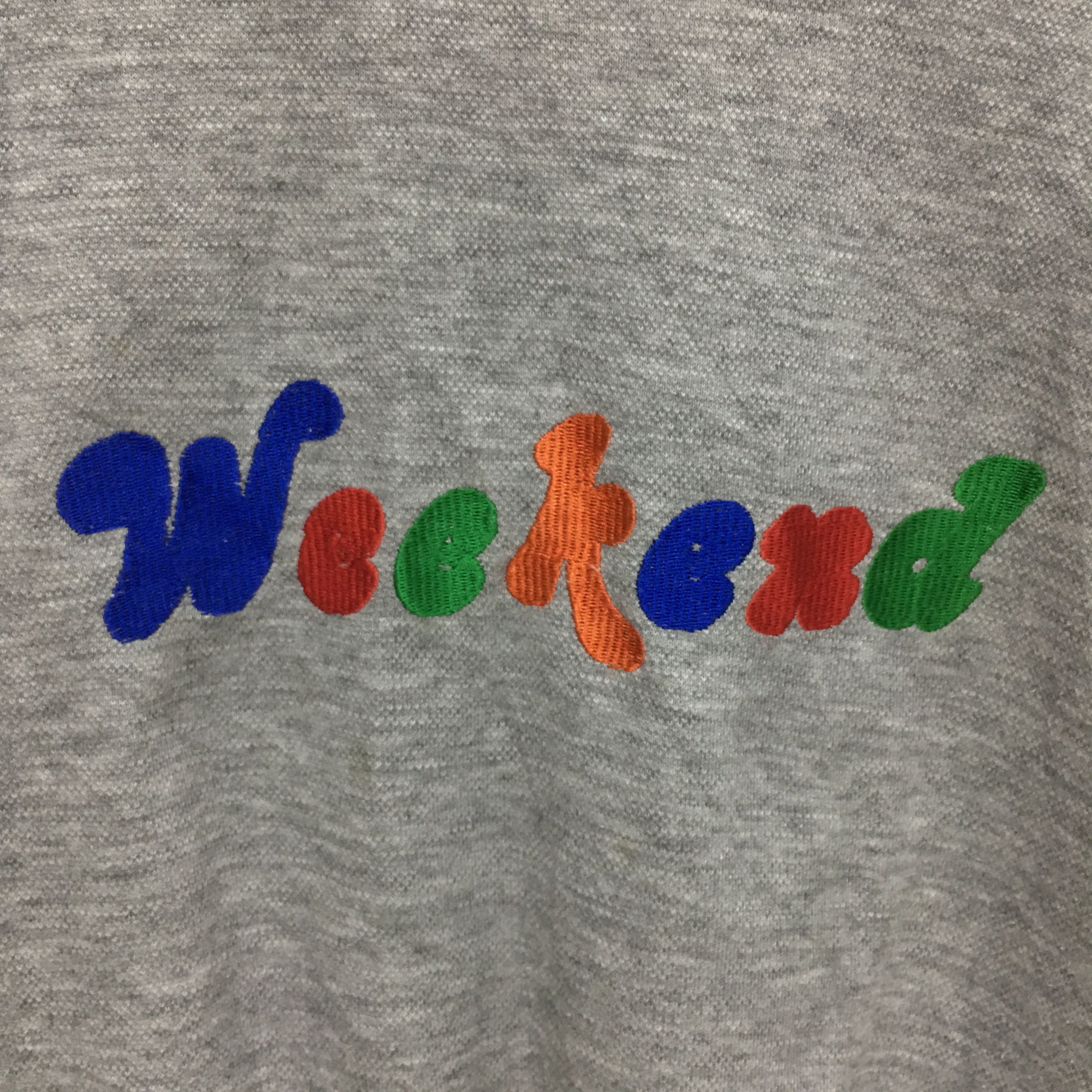 Vintage Vtg O JENNY WEEKEND Rainbow Box Logo Sweatshirt Sweater Size L / US 10 / IT 46 - 5 Thumbnail