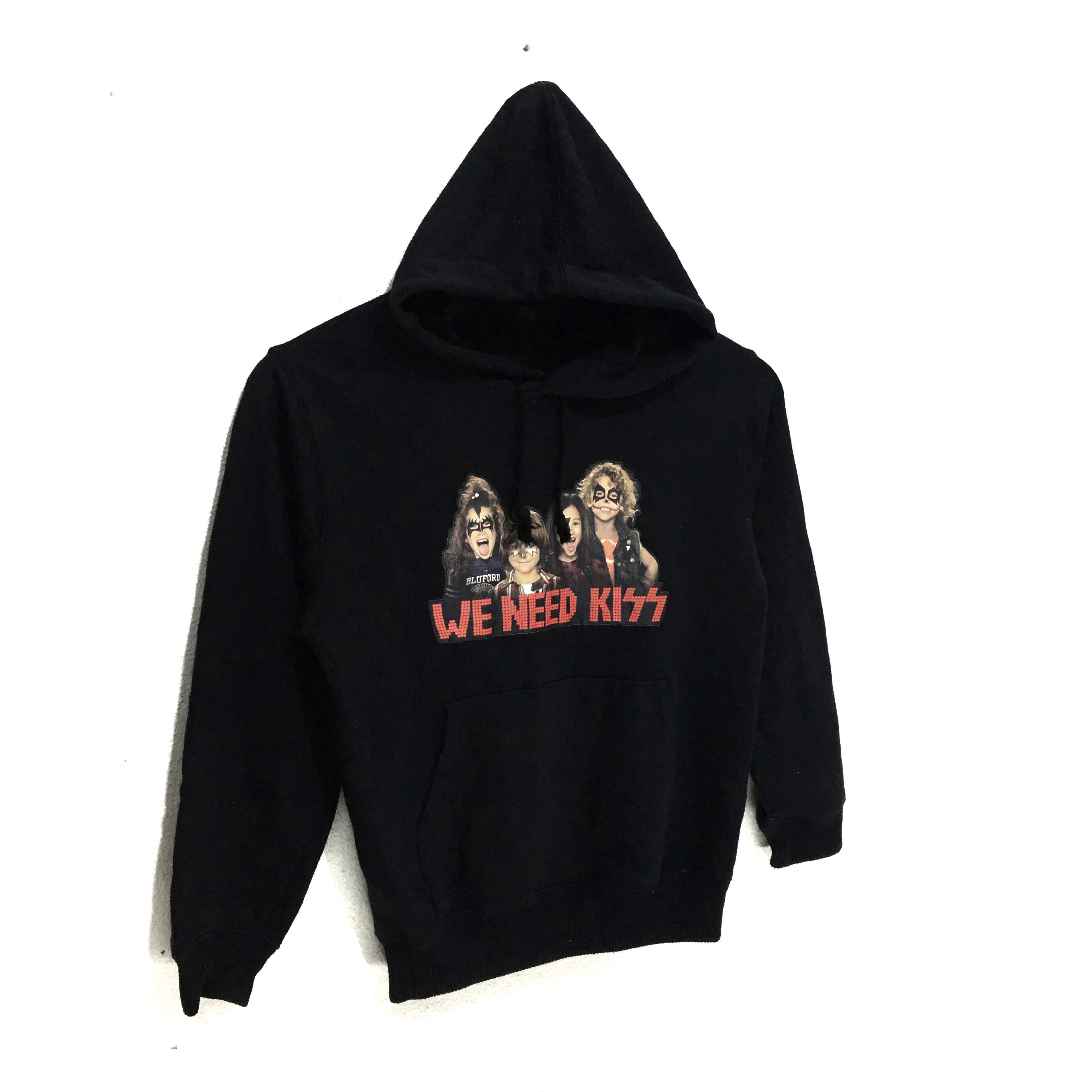Band Tees × KISS Vtg KISS Band Tour Music Concert Hoodie Sweatshirt Sweater Size XS / US 0-2 / IT 36-38 - 3 Thumbnail