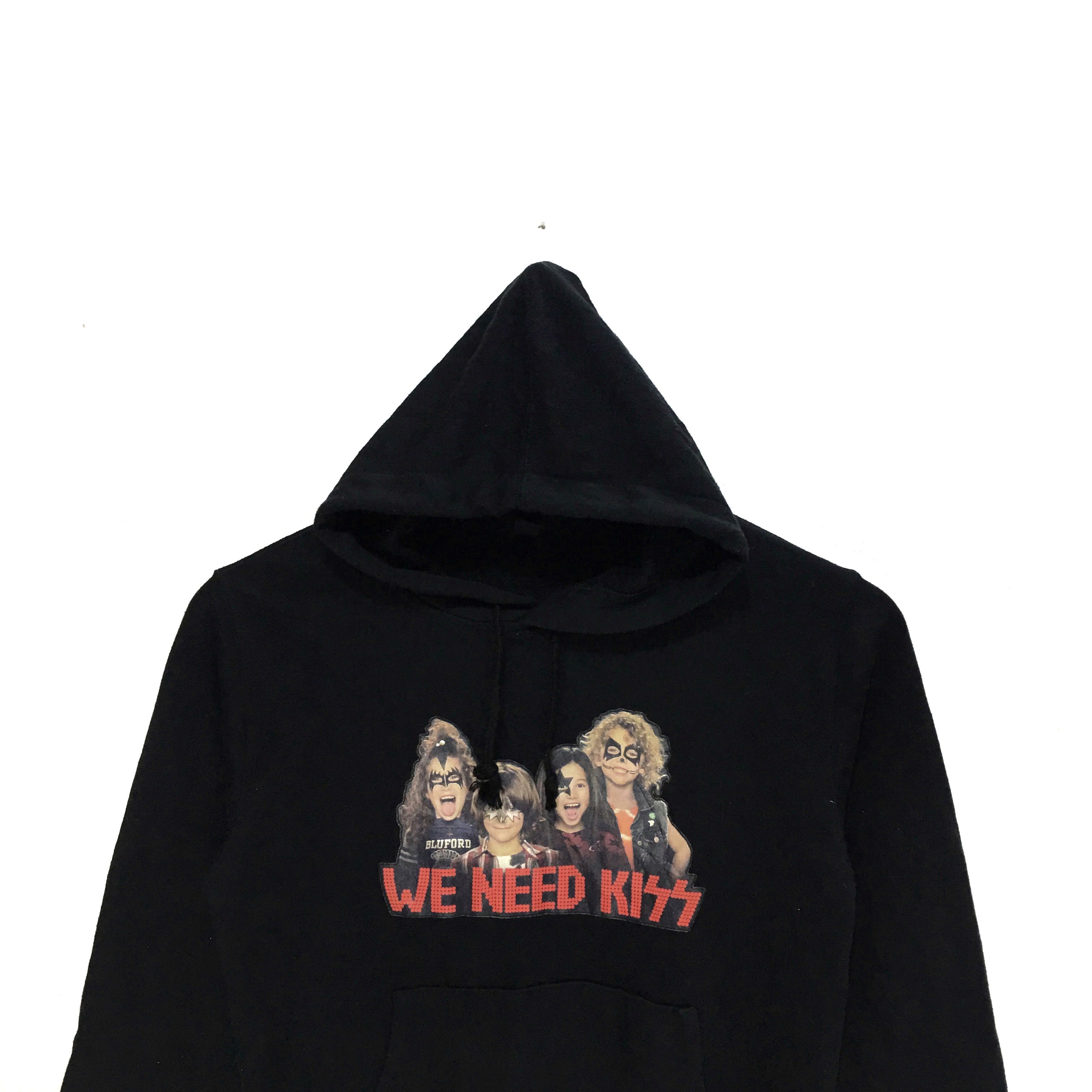 Band Tees × KISS Vtg KISS Band Tour Music Concert Hoodie Sweatshirt Sweater Size XS / US 0-2 / IT 36-38 - 2 Thumbnail