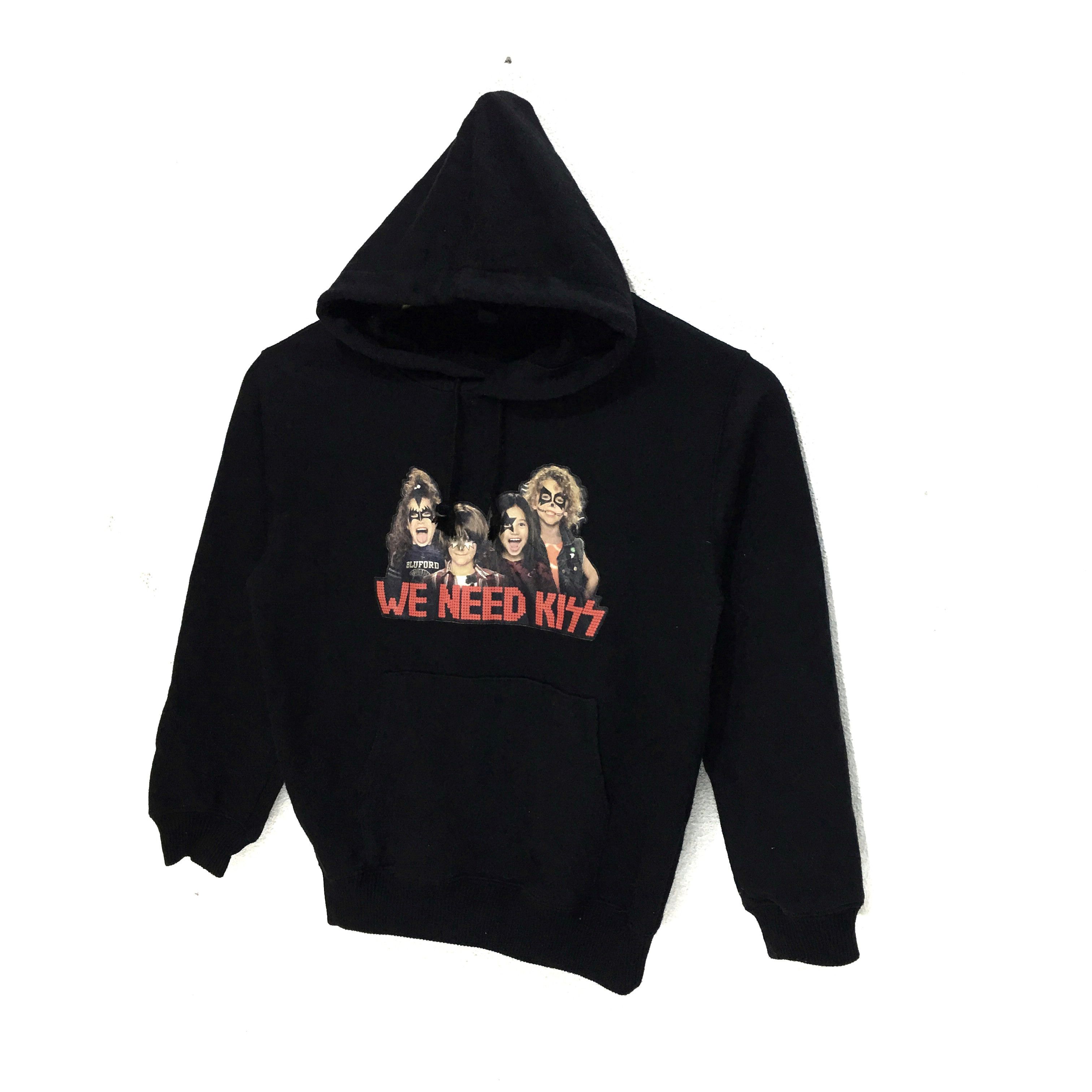 Band Tees × KISS Vtg KISS Band Tour Music Concert Hoodie Sweatshirt Sweater Size XS / US 0-2 / IT 36-38 - 4 Thumbnail