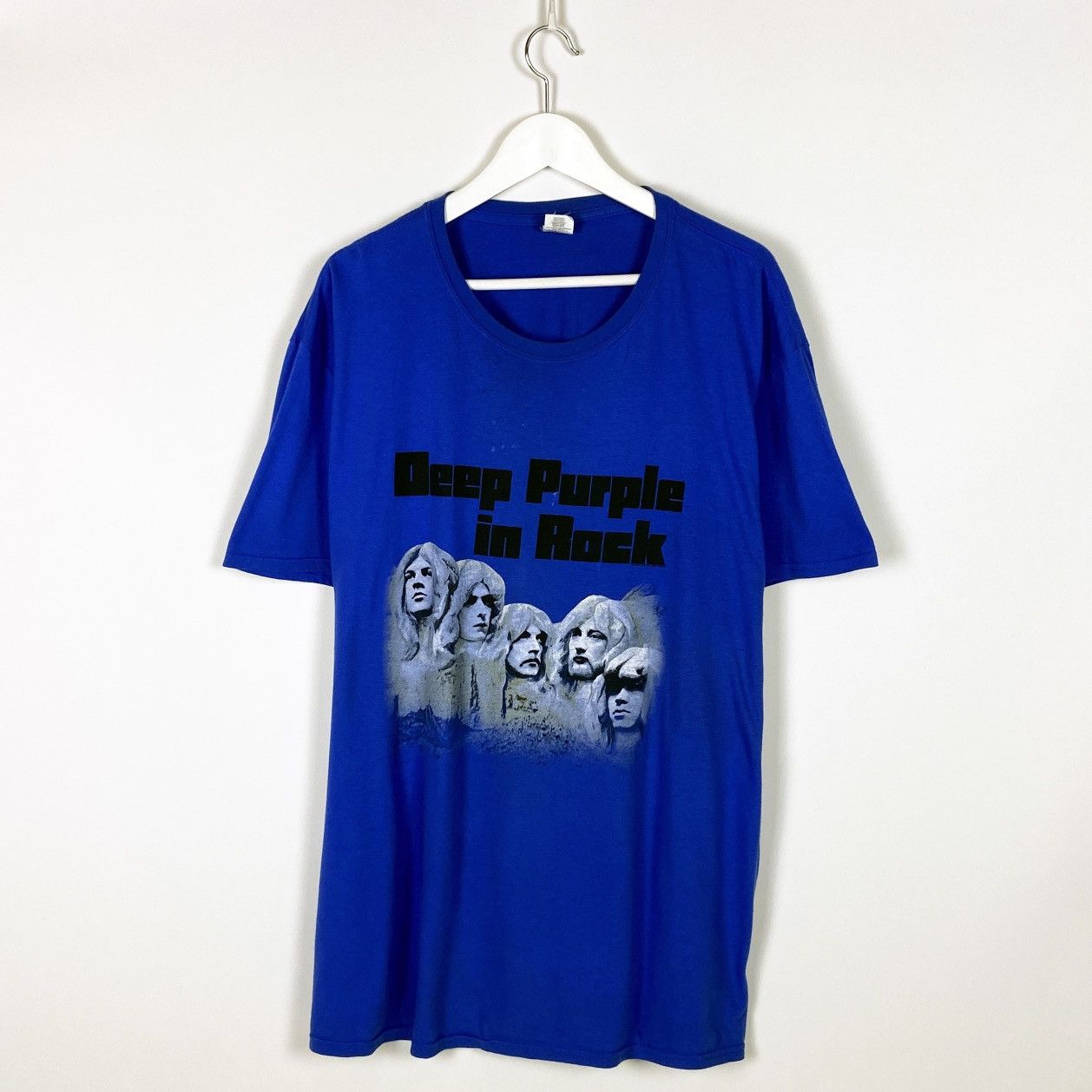 Band Tees Vintage 00s Deep Purple in Rock band tee rare Album cover Size US XXL / EU 58 / 5 - 1 Thumbnail