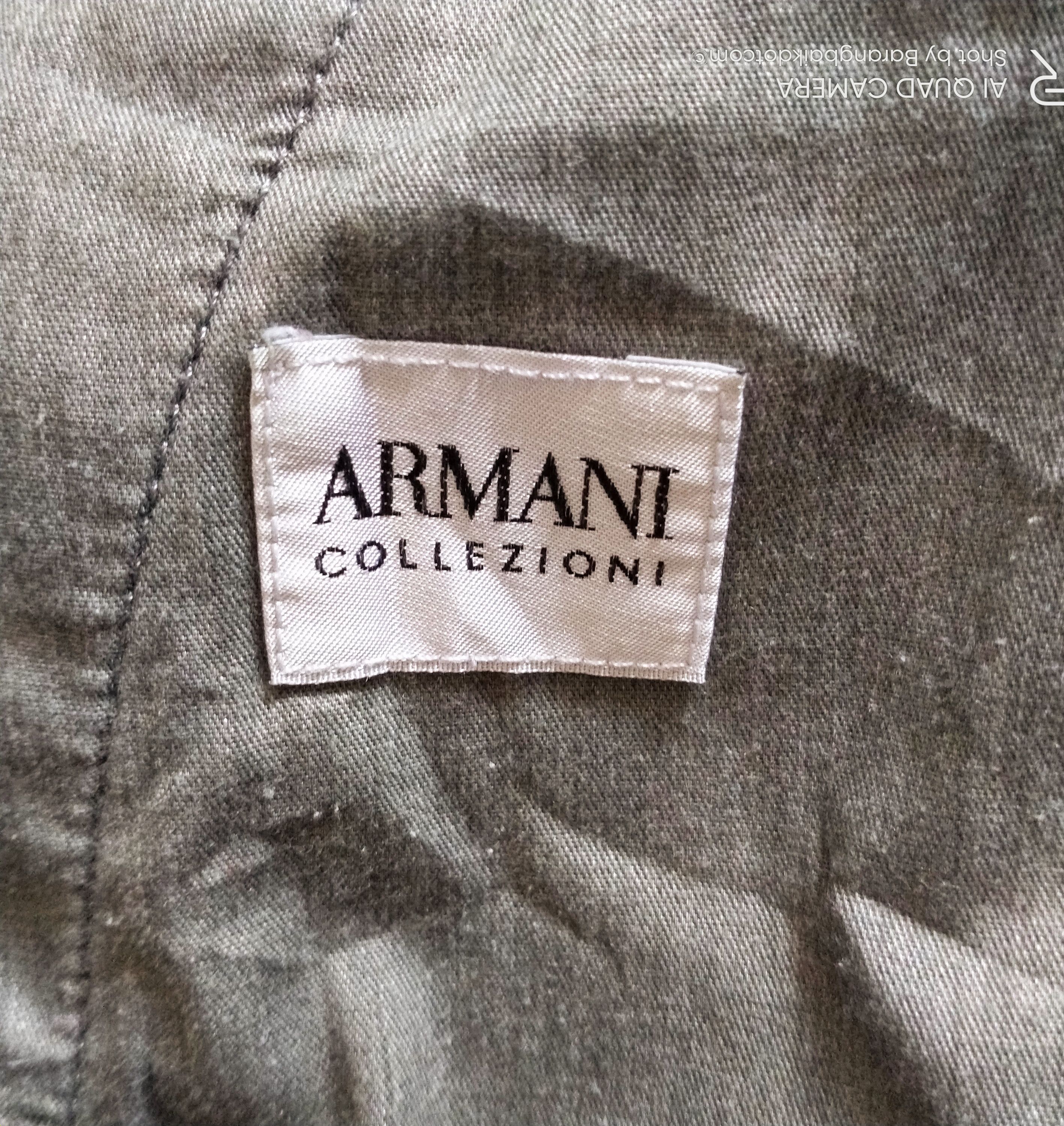 Armani × Vintage sun faded Armani Collezioni cargo pants Size US 32 / EU 48 - 11 Thumbnail