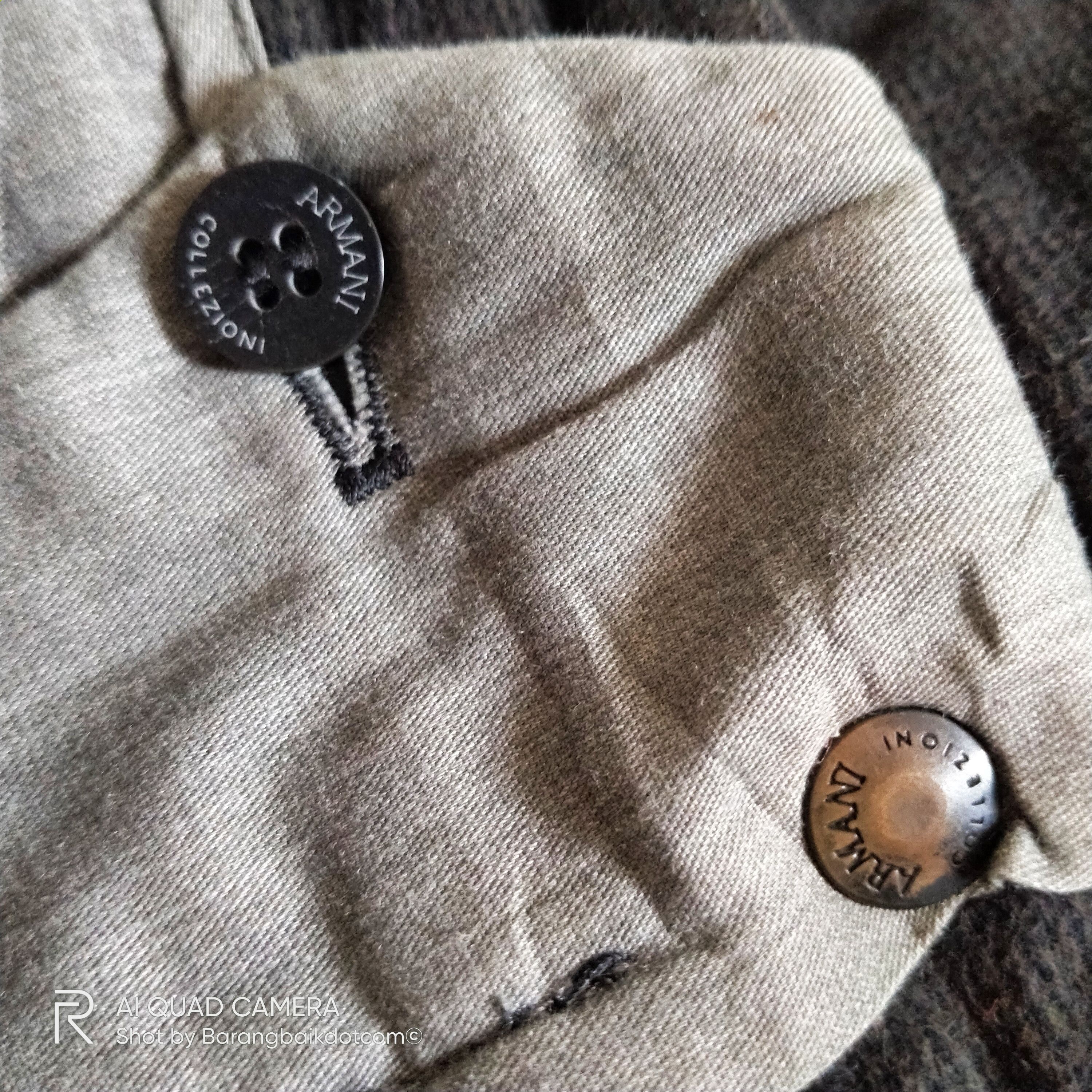 Armani × Vintage sun faded Armani Collezioni cargo pants Size US 32 / EU 48 - 12 Thumbnail