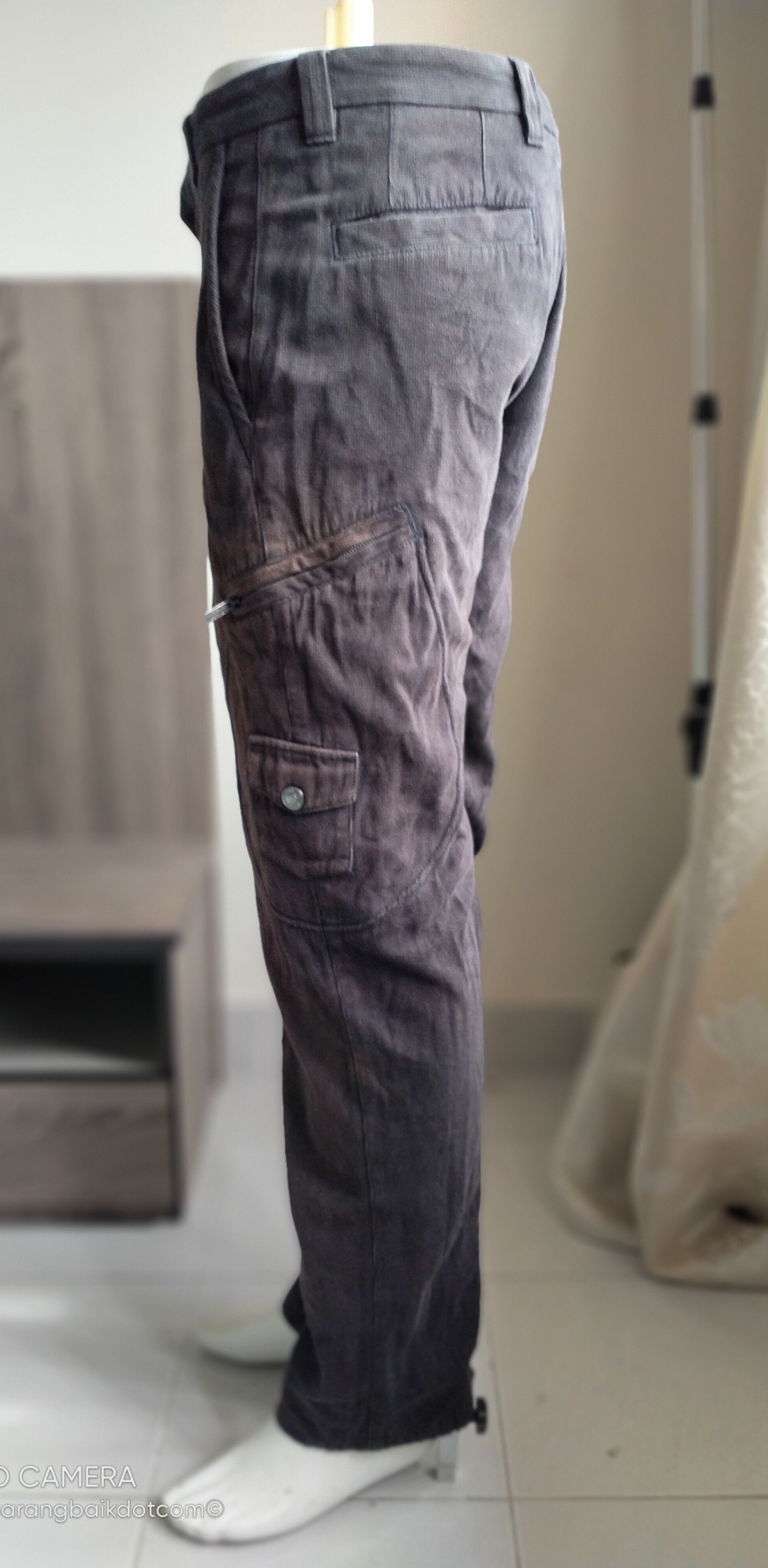 Armani × Vintage sun faded Armani Collezioni cargo pants Size US 32 / EU 48 - 2 Thumbnail