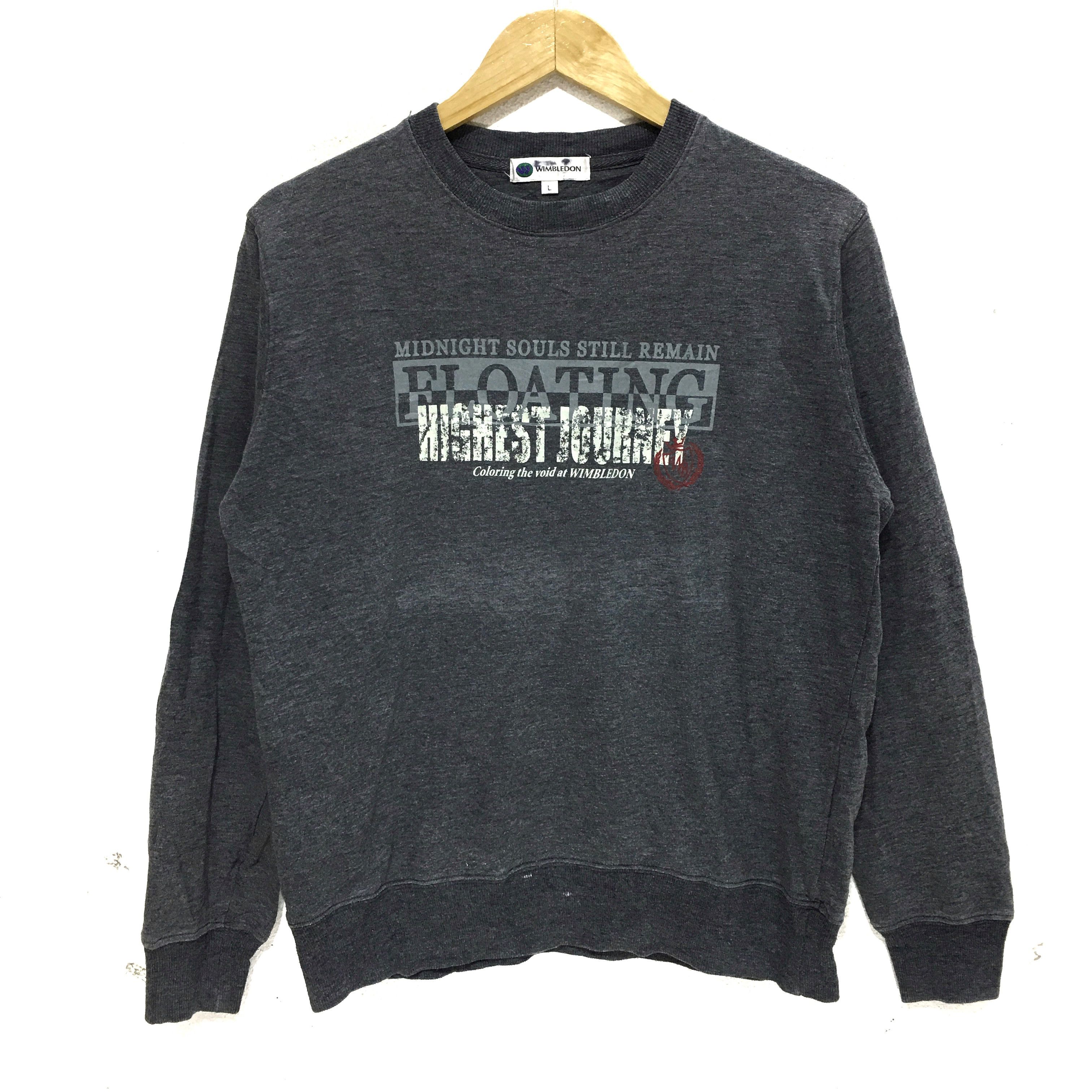 Vintage Vtg WIMBLEDON Tennis Bjorn Mcroe Sweatshirt Sweater Size US L / EU 52-54 / 3 - 1 Thumbnail