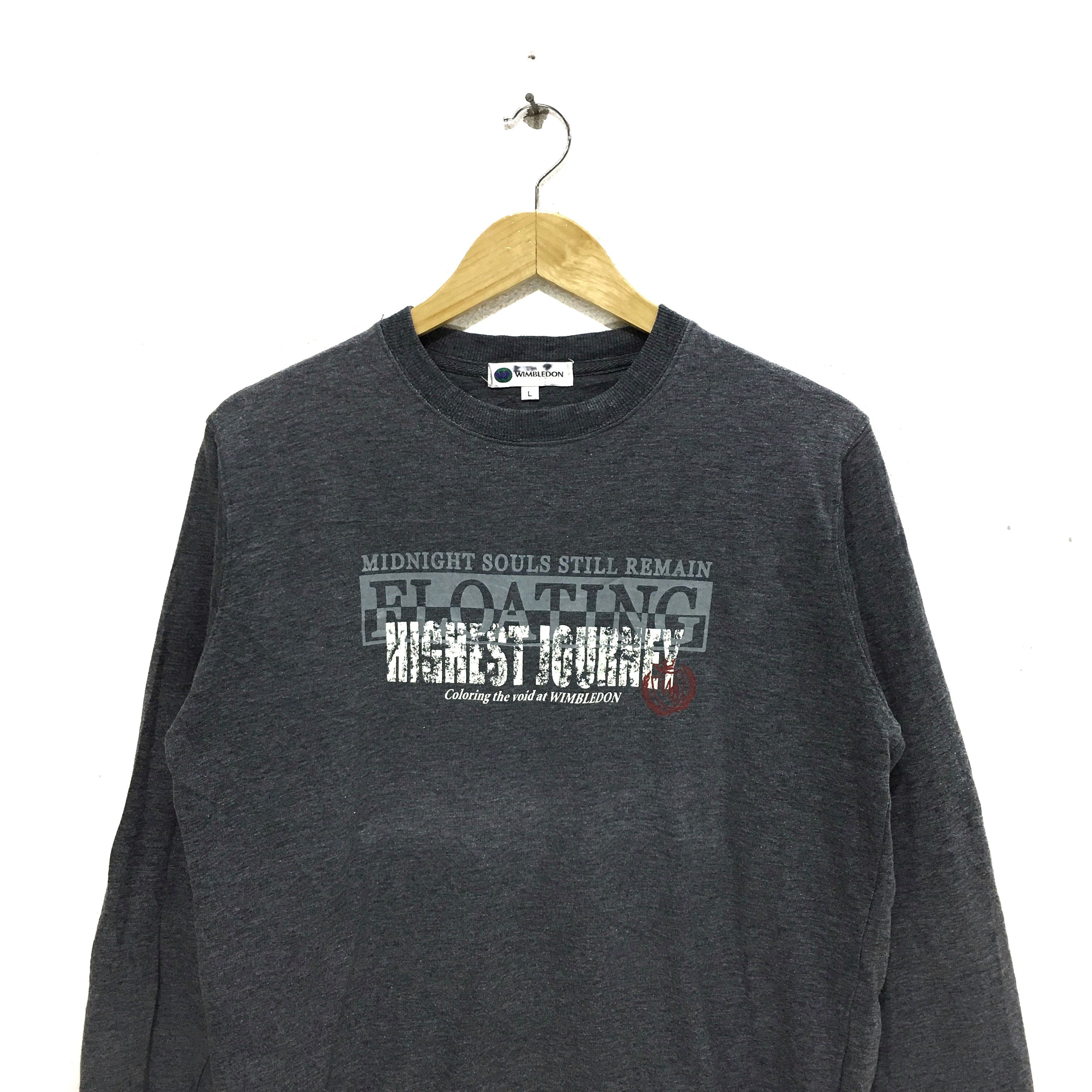 Vintage Vtg WIMBLEDON Tennis Bjorn Mcroe Sweatshirt Sweater Size US L / EU 52-54 / 3 - 2 Thumbnail