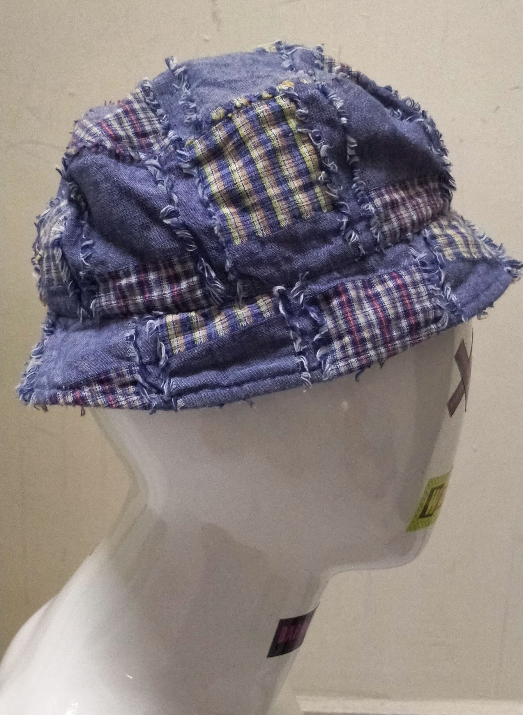 Japanese Brand × Vintage RARE🔥 bucket hat patchwork inspired by KAPITAL Size ONE SIZE - 4 Thumbnail