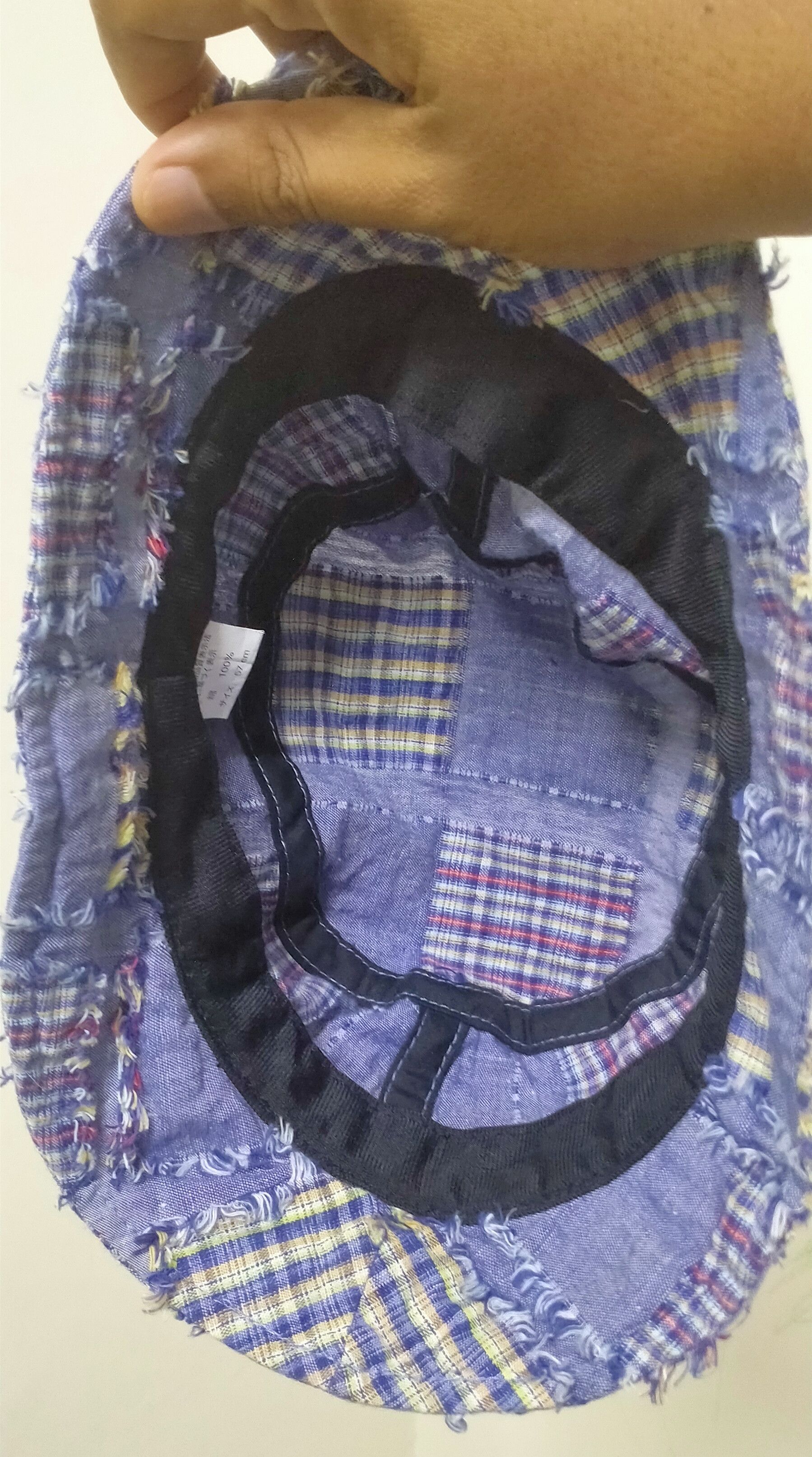 Japanese Brand × Vintage RARE🔥 bucket hat patchwork inspired by KAPITAL Size ONE SIZE - 7 Thumbnail