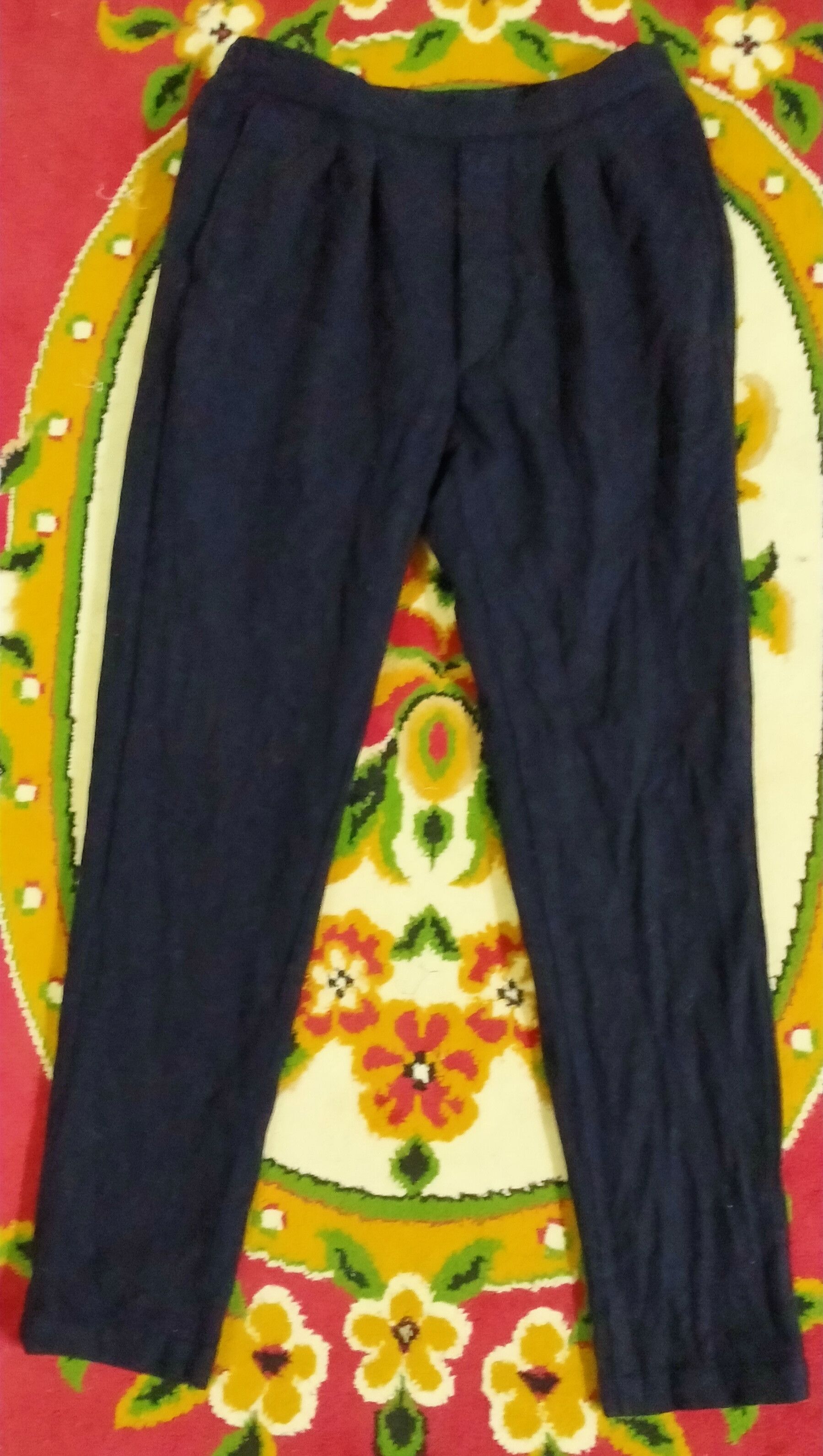 Lemaire × Uniqlo Lemaire X Uniqlo Wool Black Slim Fit Pants Size US 28 / EU 44 - 1 Thumbnail