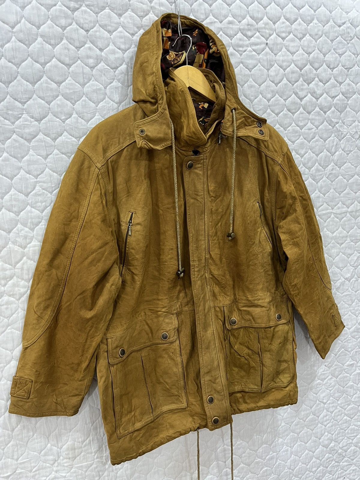 Japanese Brand F. NAF NAF SEAHAWK LEATHER JACKET Size US M / EU 48-50 / 2 - 2 Thumbnail