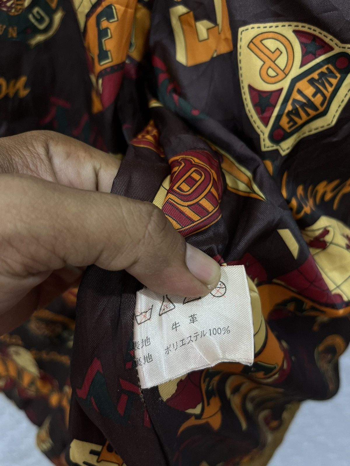 Japanese Brand F. NAF NAF SEAHAWK LEATHER JACKET Size US M / EU 48-50 / 2 - 7 Thumbnail