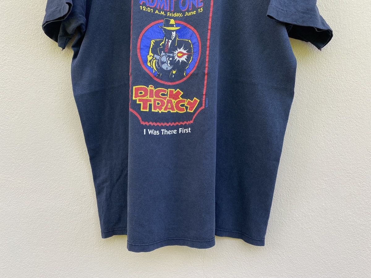 Vintage Vintage 90s Dick Tracy Horror Action Movie Shirt Size US L / EU 52-54 / 3 - 2 Thumbnail