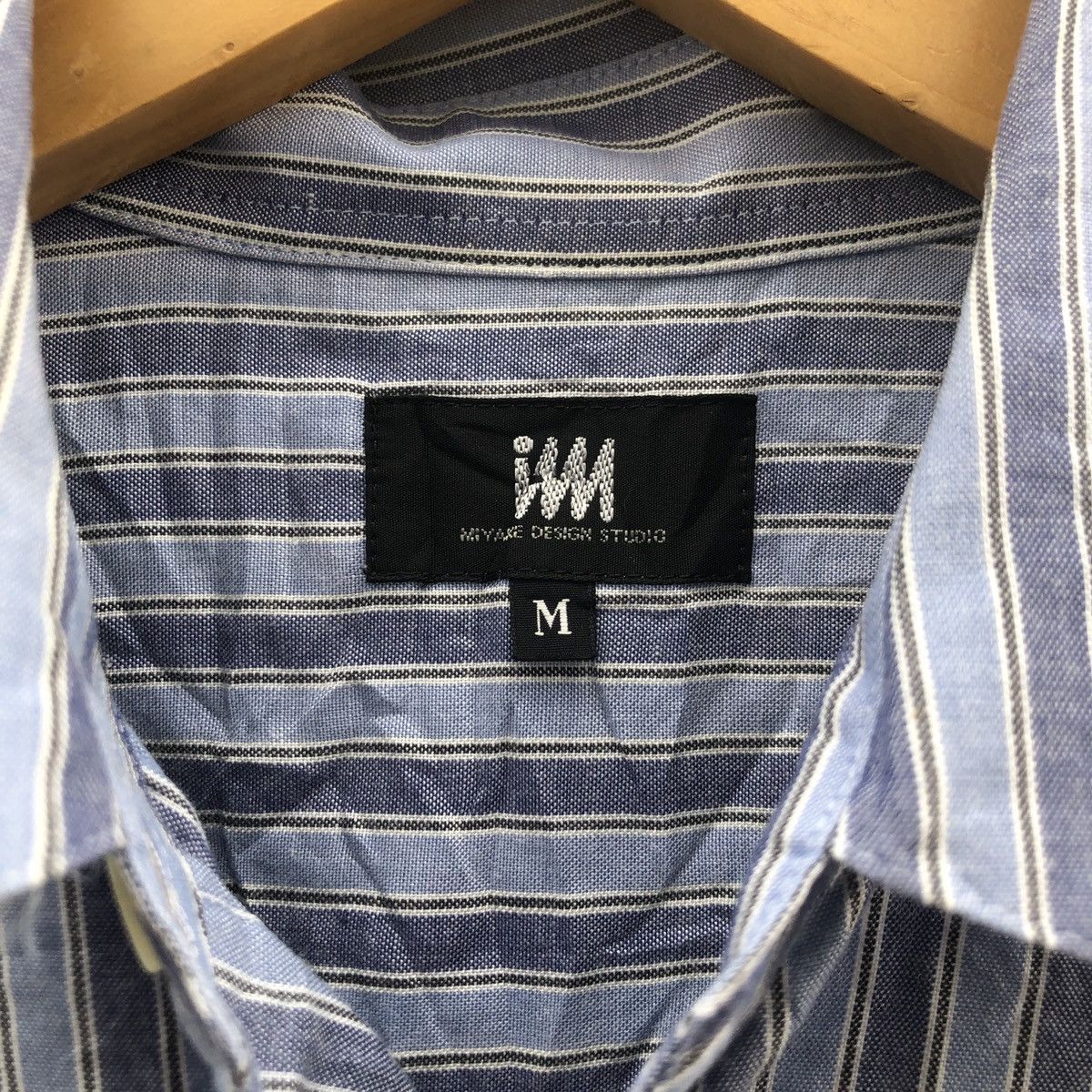 Issey Miyake Blue Stripped shirt