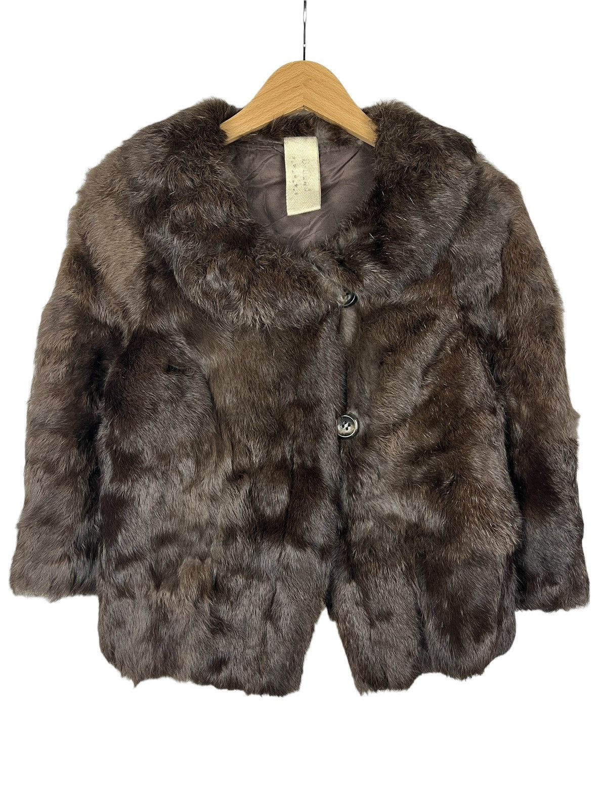 Vera Pelle Vintage Vera Pelle 🇮🇹 Rabbit Fur Light Jacket Size S / US 4 / IT 40 - 1 Thumbnail