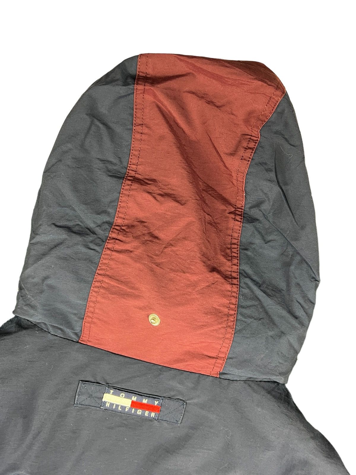 Tommy Hilfiger Vintage 90s Tommy Hilfiger Colour Block Tactical Down Jacket Size US XL / EU 56 / 4 - 12 Thumbnail