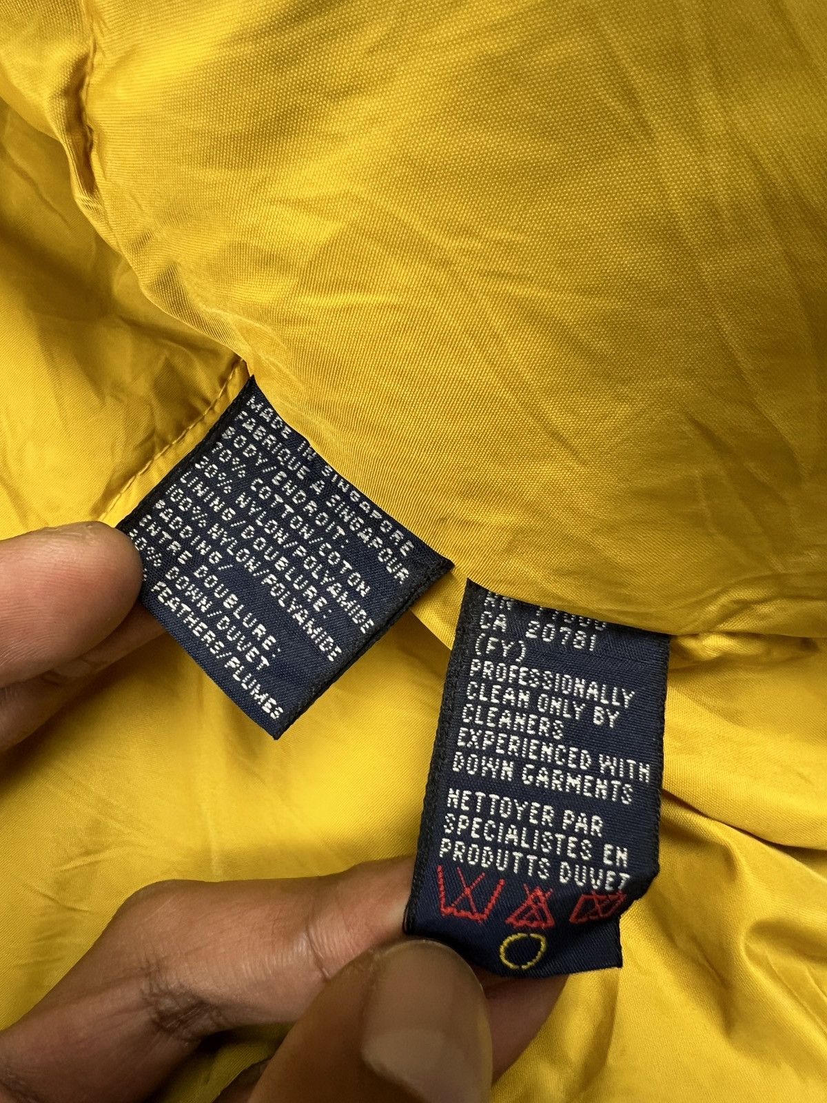Tommy Hilfiger Vintage 90s Tommy Hilfiger Colour Block Tactical Down Jacket Size US XL / EU 56 / 4 - 14 Thumbnail