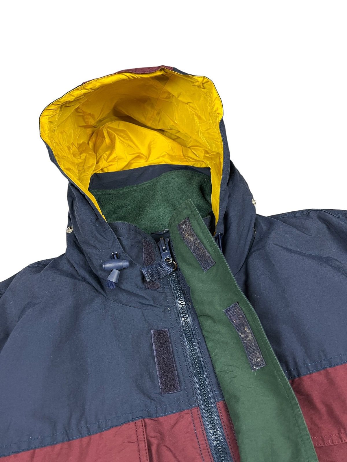 Tommy Hilfiger Vintage 90s Tommy Hilfiger Colour Block Tactical Down Jacket Size US XL / EU 56 / 4 - 9 Thumbnail