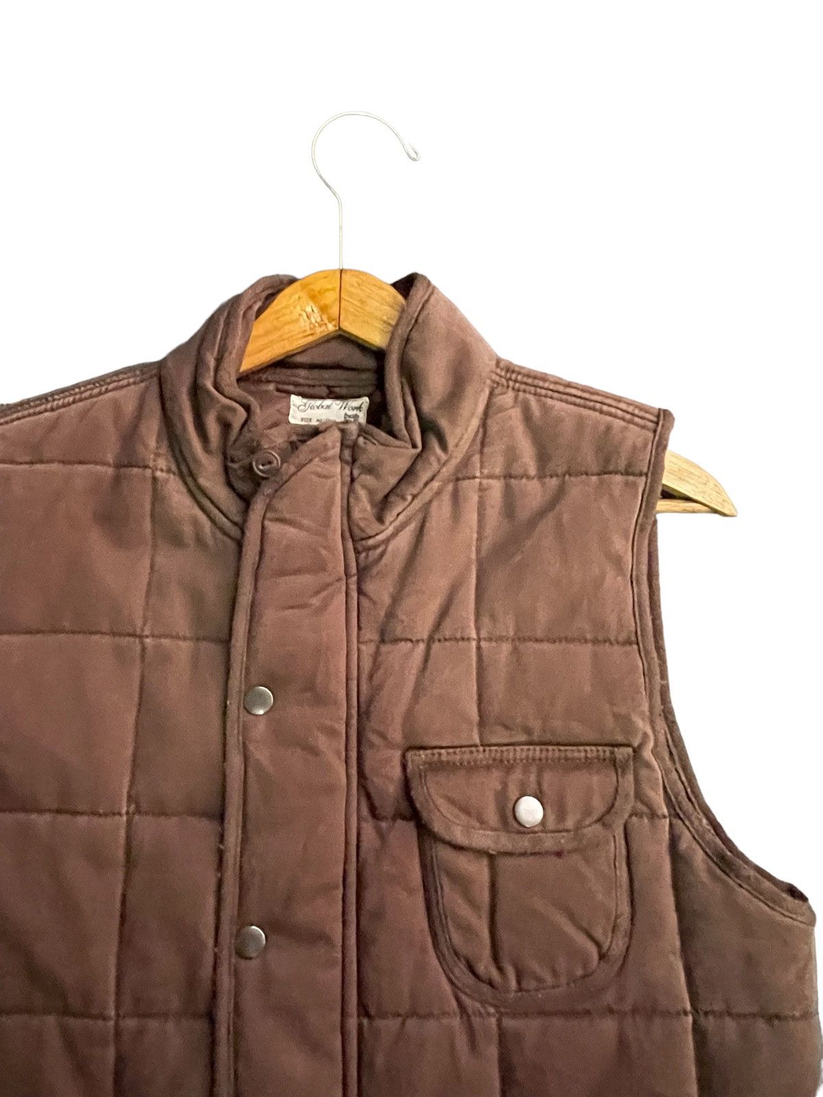 Global Work Japan Global Work Quilted Puffer Vest Size US M / EU 48-50 / 2 - 6 Thumbnail