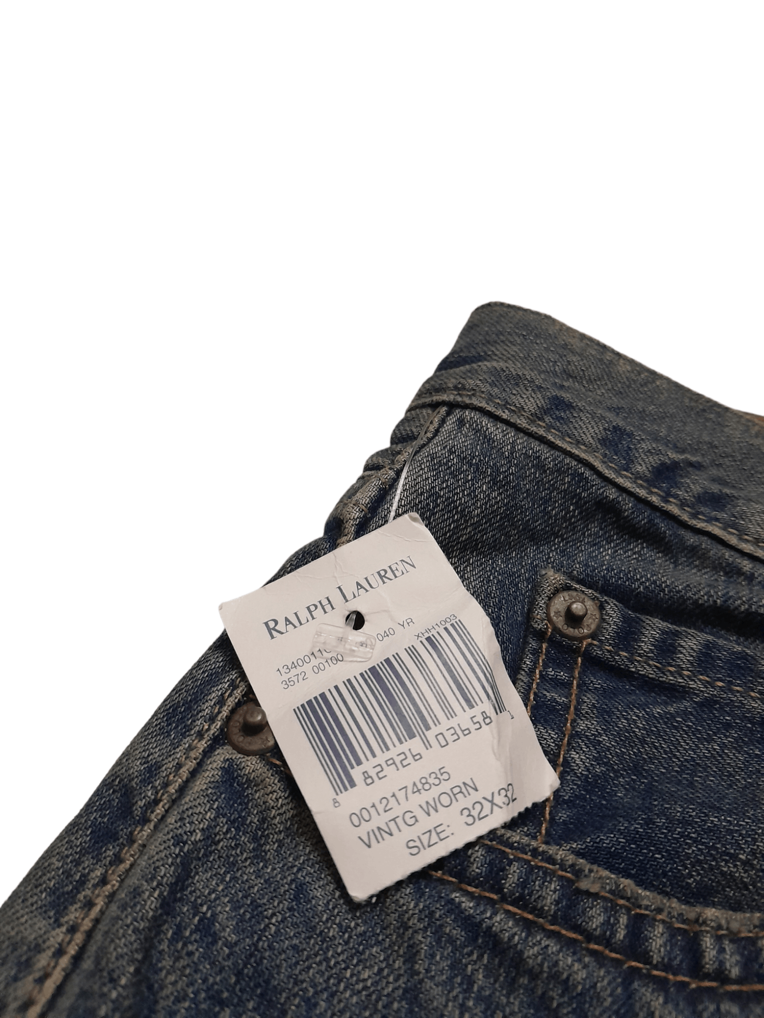 Polo Ralph Lauren Polo Ralph Lauren vtg Worn Washed Denim (E527) Size US 32 / EU 48 - 3 Thumbnail