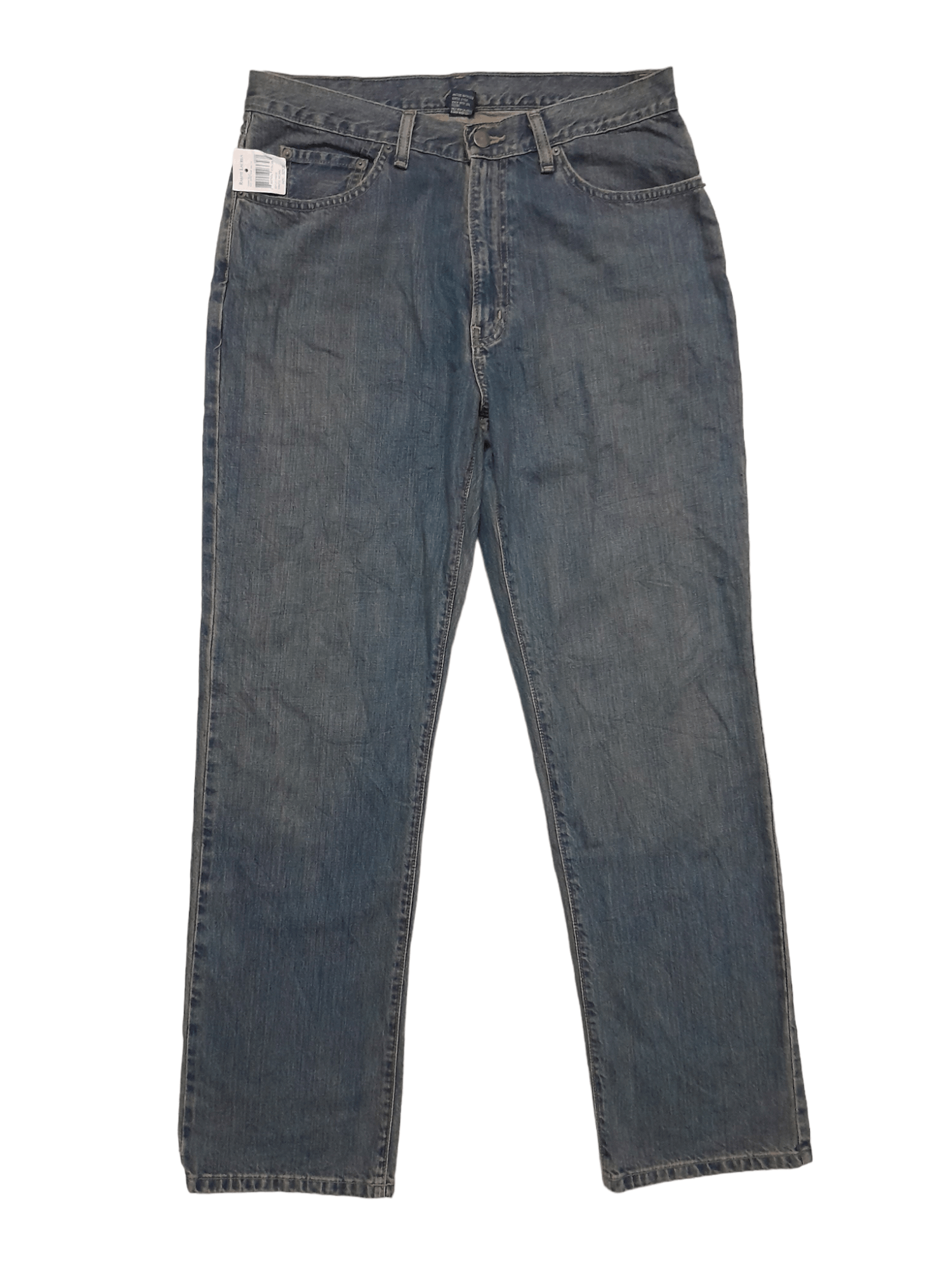 Polo Ralph Lauren vtg Worn Washed Denim (E527)