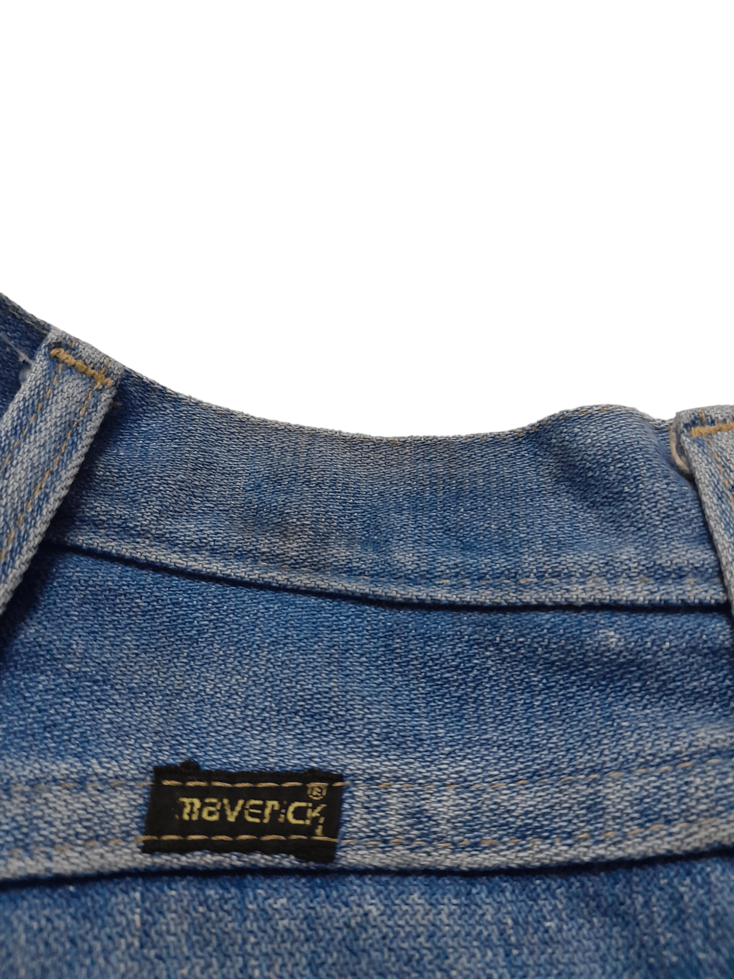 Vintage 60s Maverick Denim USA Made (E528) Size US 35 - 4 Thumbnail