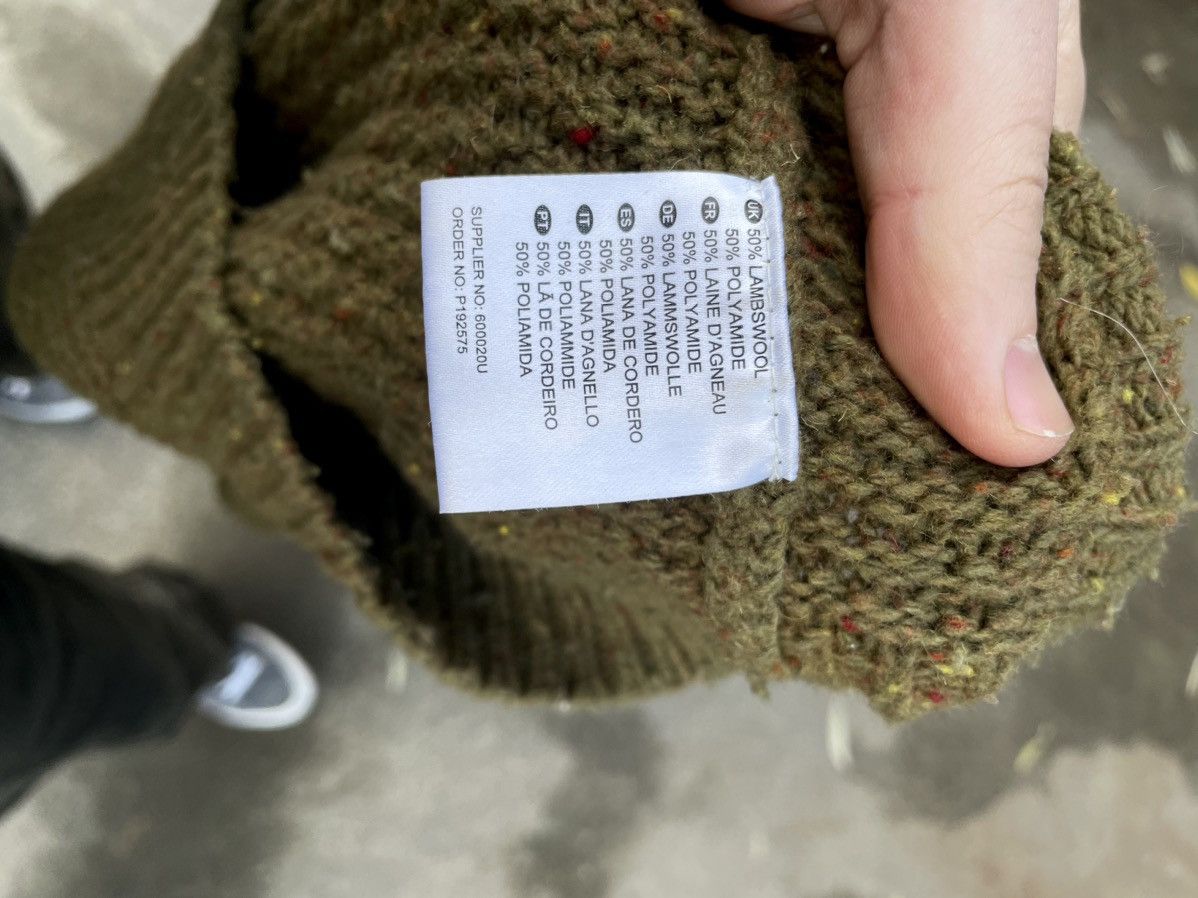Dickies × Seditionaries Dickies Wool Olive Khaki Y2K Crew Neck Sweater Size M Size US M / EU 48-50 / 2 - 9 Thumbnail