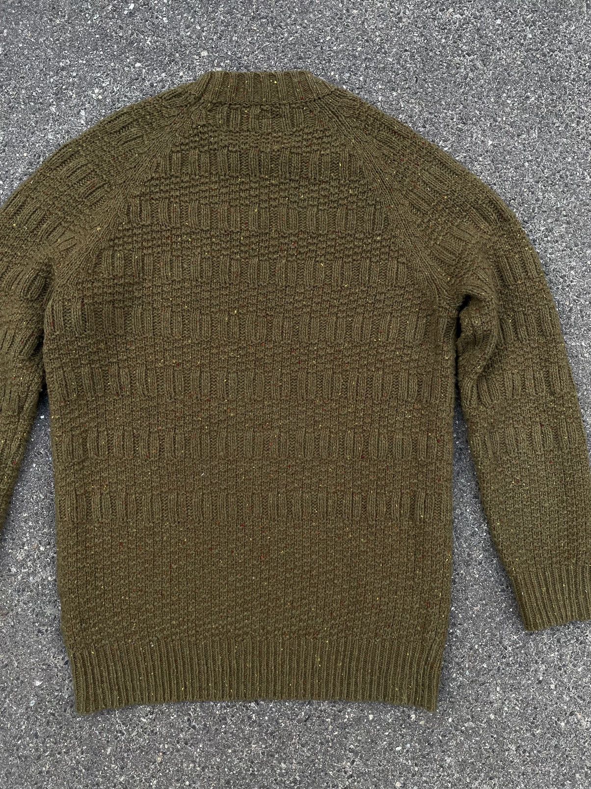 Dickies × Seditionaries Dickies Wool Olive Khaki Y2K Crew Neck Sweater Size M Size US M / EU 48-50 / 2 - 7 Thumbnail