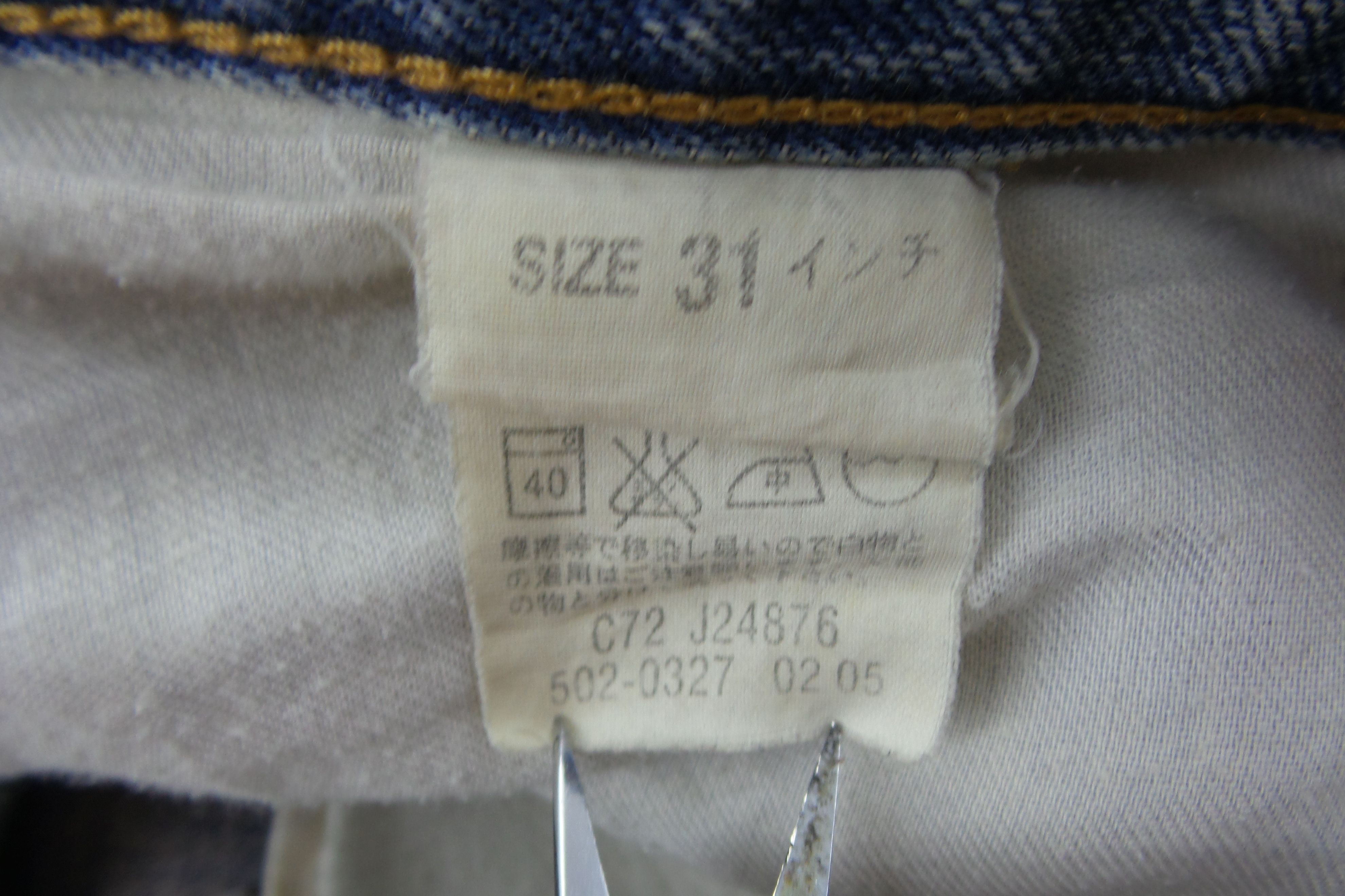 Levi's DISTRESSED Levi's 502 Stonewashed Jeans W30xL40 Size US 31 - 3 Thumbnail