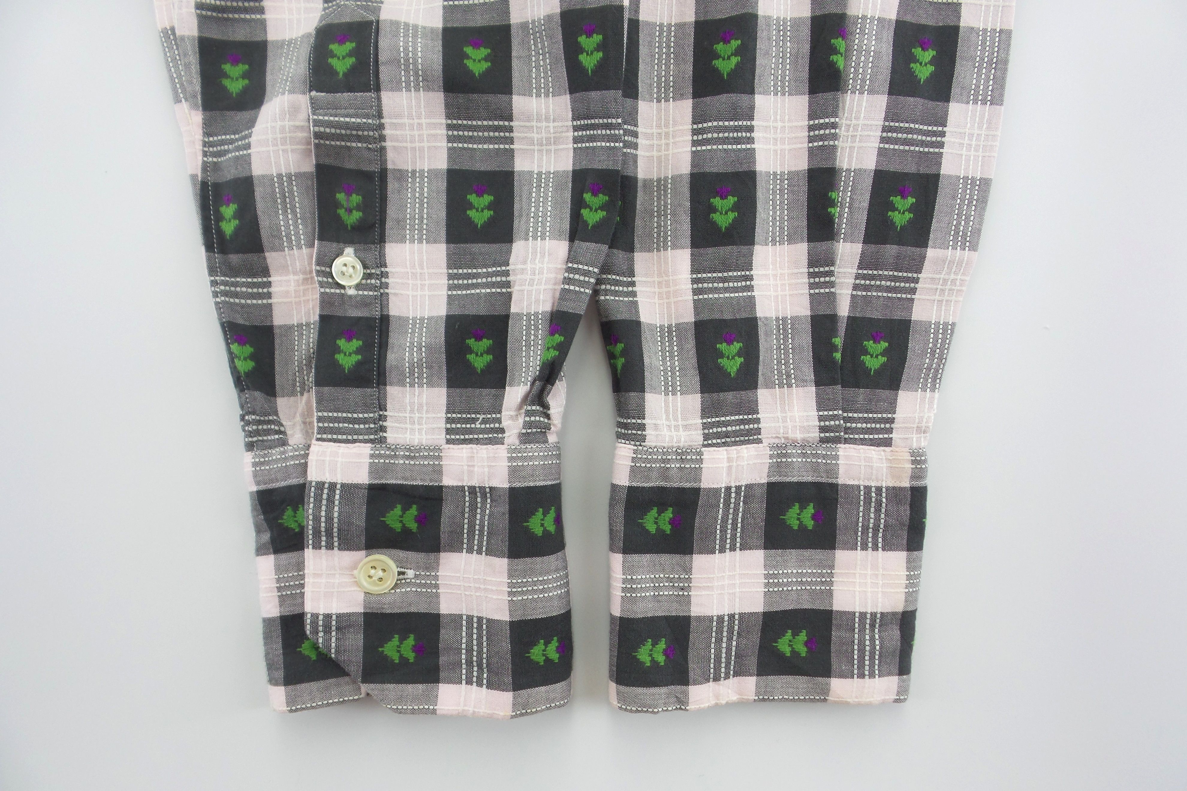 CABANE de ZUCCa × Japanese Brand × Zucca Cabane De Zucca Single Pocket Button Ups Shirts Size US S / EU 44-46 / 1 - 6 Thumbnail