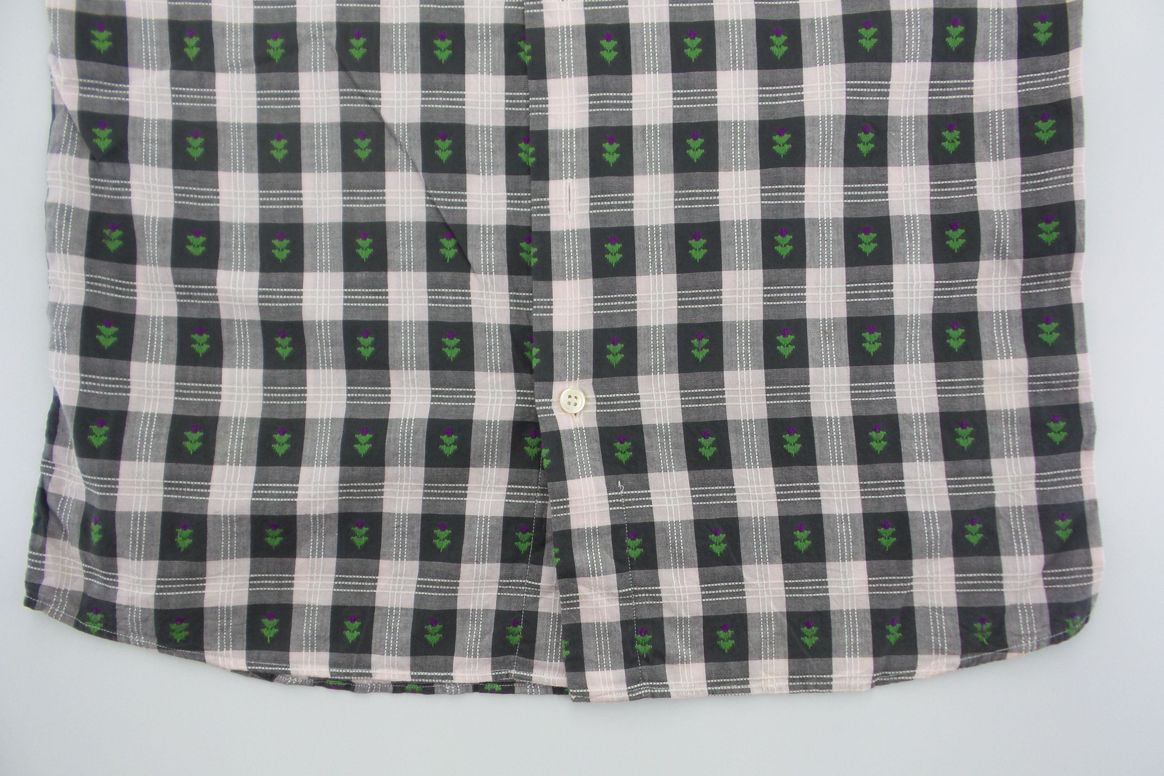 CABANE de ZUCCa × Japanese Brand × Zucca Cabane De Zucca Single Pocket Button Ups Shirts Size US S / EU 44-46 / 1 - 4 Thumbnail