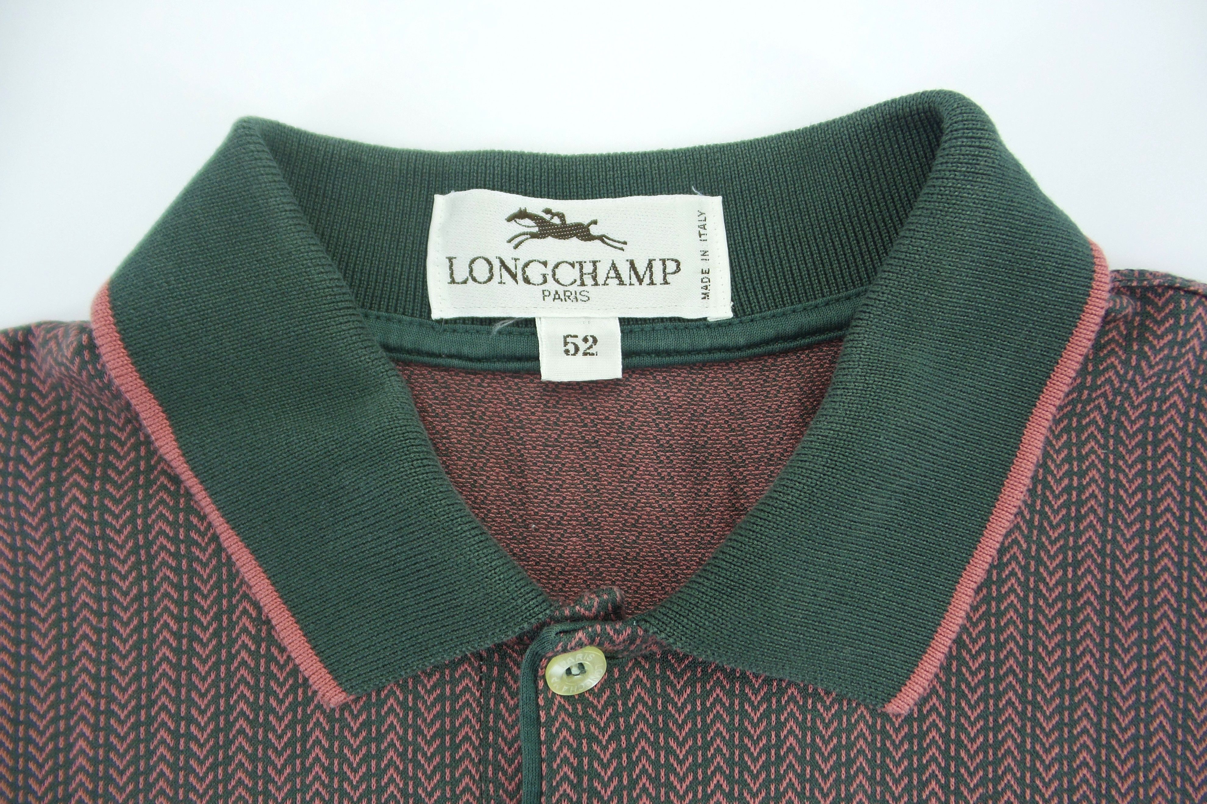 Designer × Longchamp Longchamp Single Pocket Polo's Size US L / EU 52-54 / 3 - 2 Thumbnail