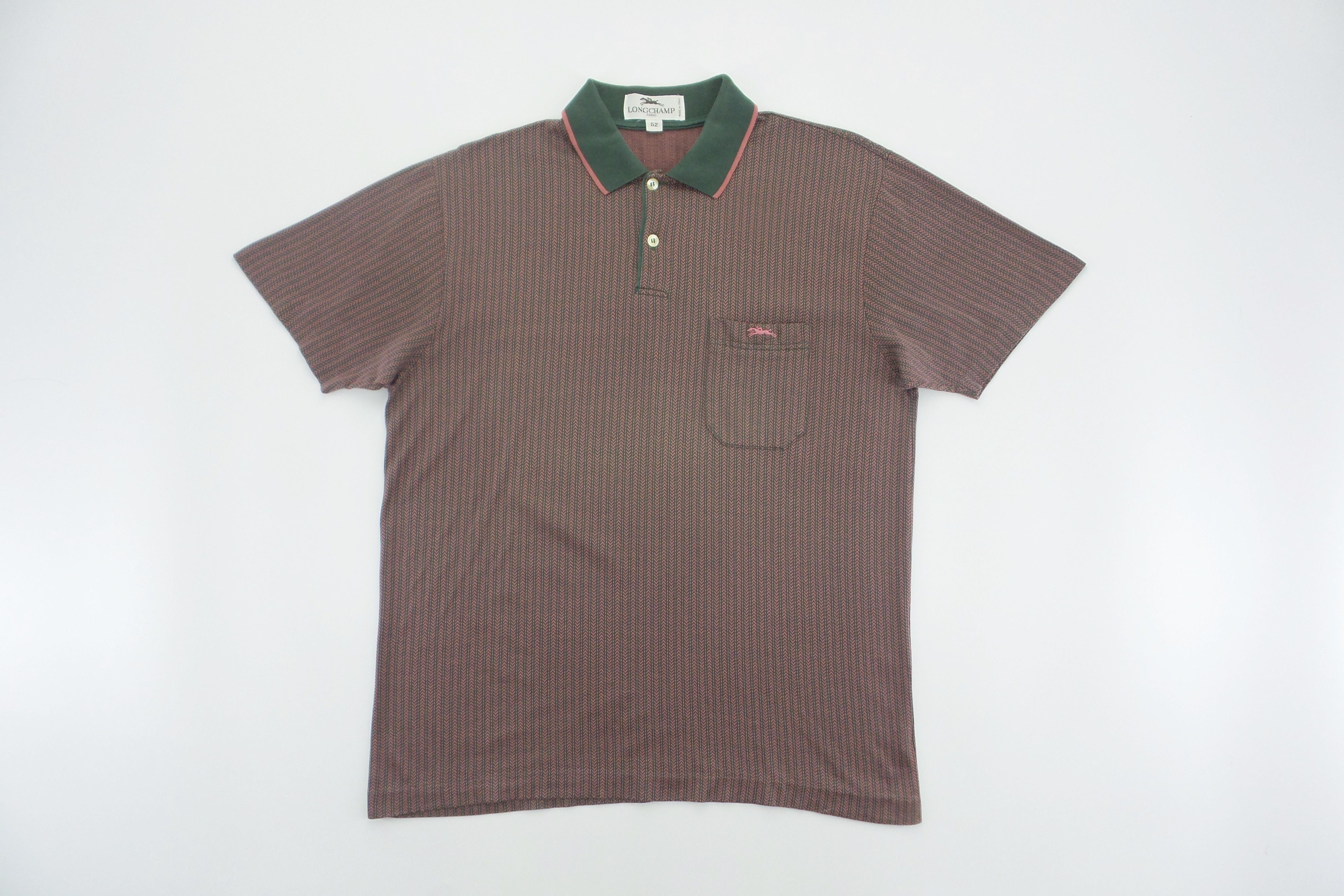 Designer × Longchamp Longchamp Single Pocket Polo's Size US L / EU 52-54 / 3 - 1 Thumbnail