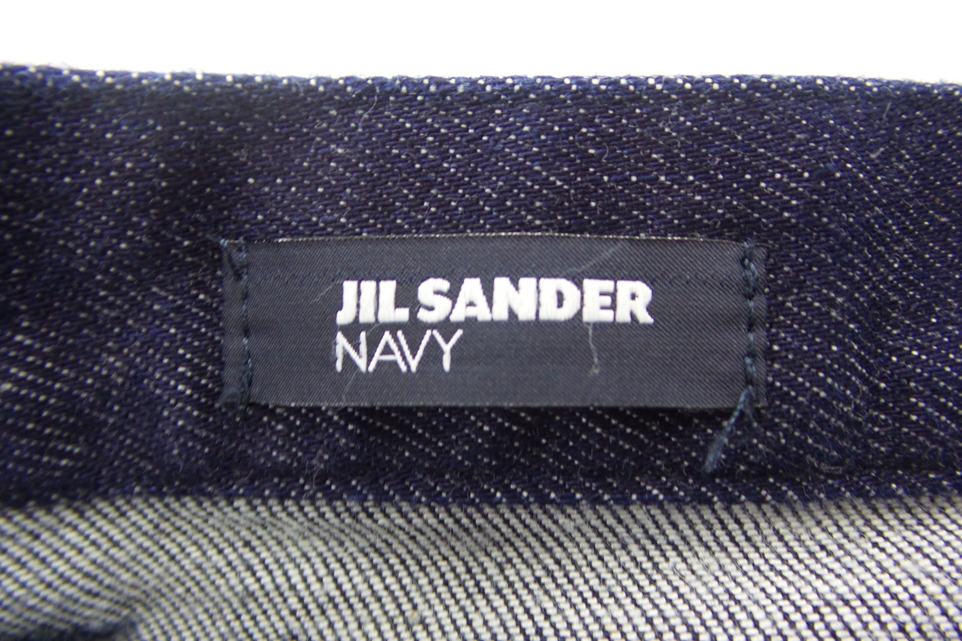Designer × Jil Sander Jil Sander Navy Mini Skirts W24xL23.5 Size 24" / US 00 / IT 34 - 3 Thumbnail