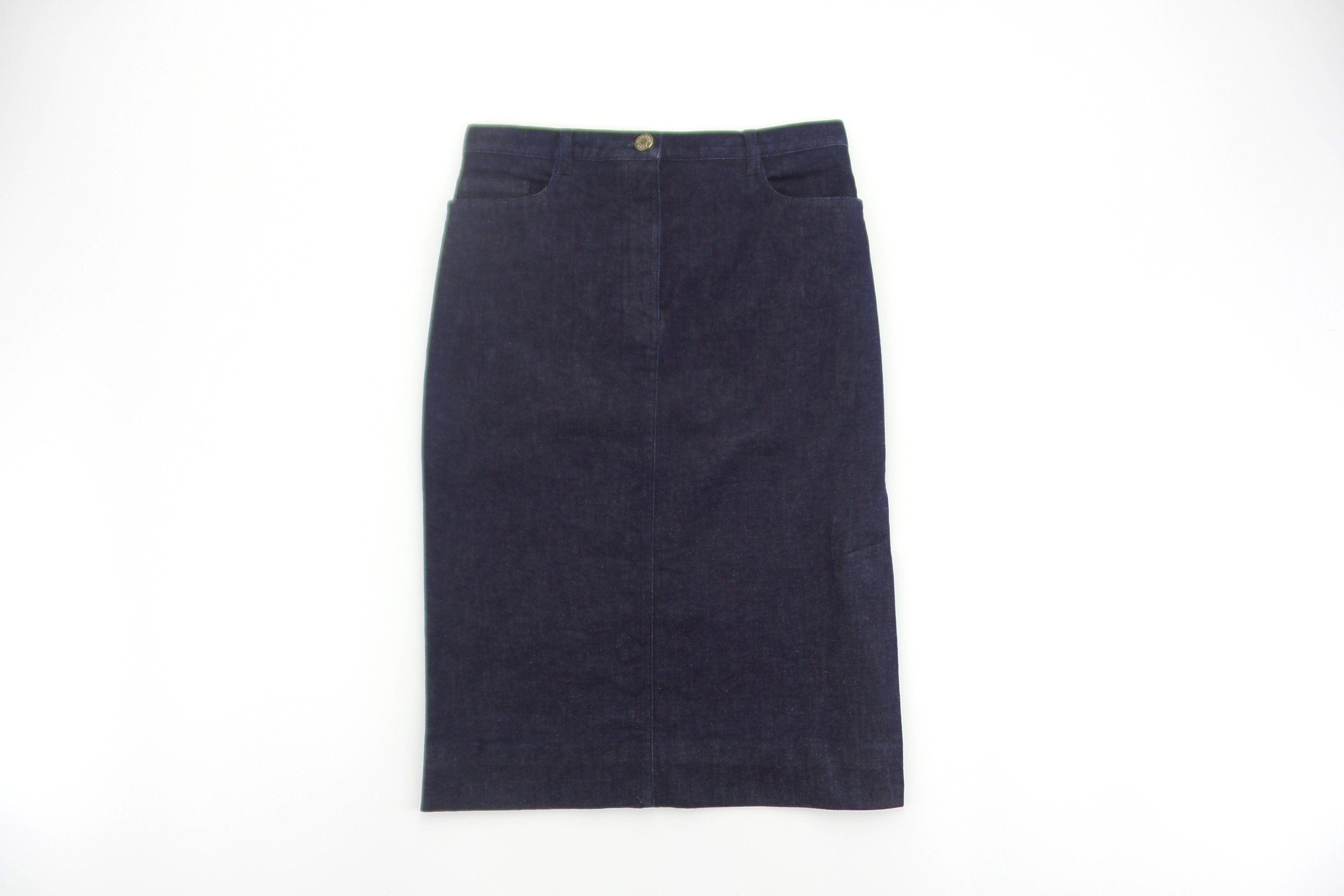 Designer × Jil Sander Jil Sander Navy Mini Skirts W24xL23.5 Size 24" / US 00 / IT 34 - 1 Thumbnail