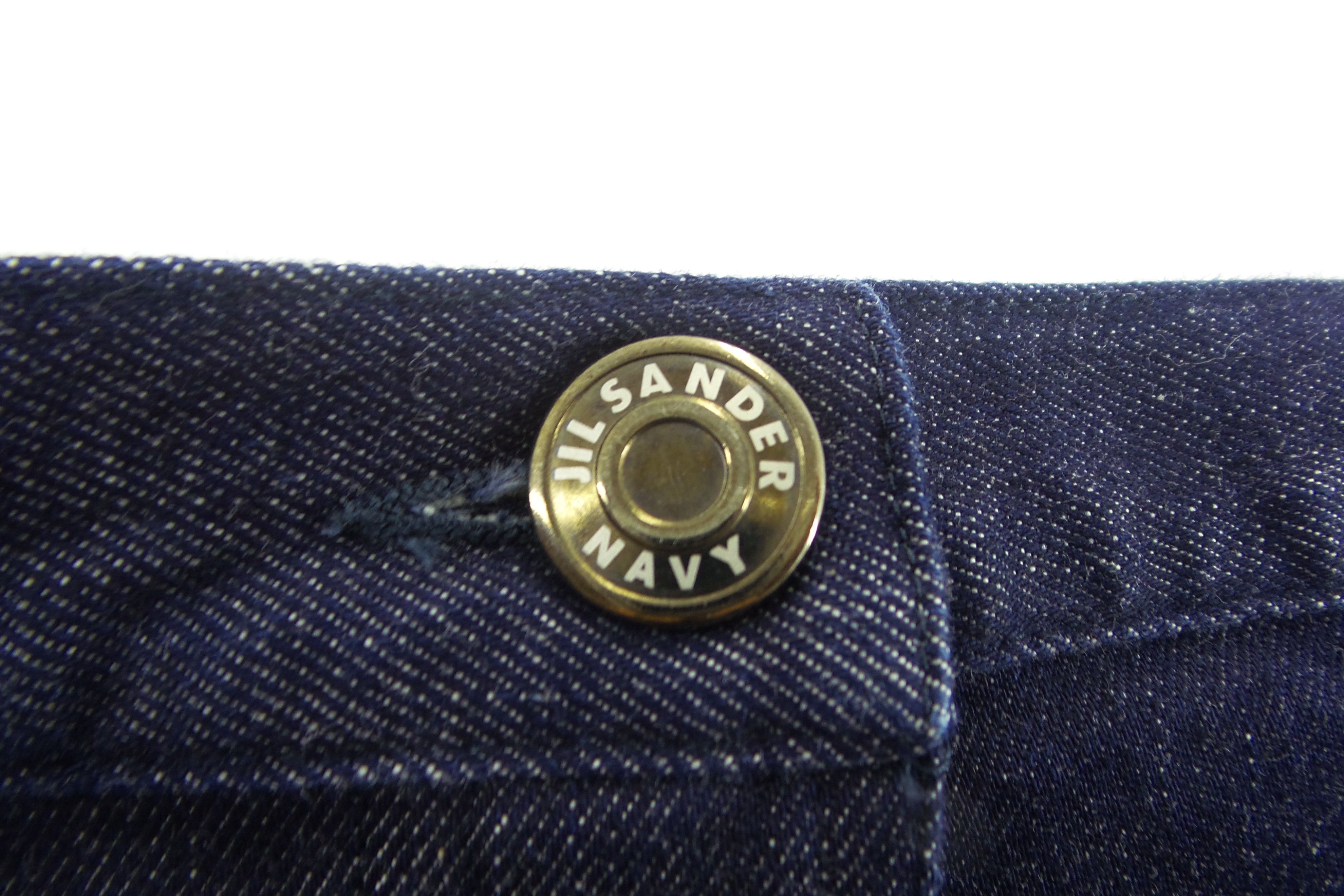 Designer × Jil Sander Jil Sander Navy Mini Skirts W24xL23.5 Size 24" / US 00 / IT 34 - 2 Thumbnail