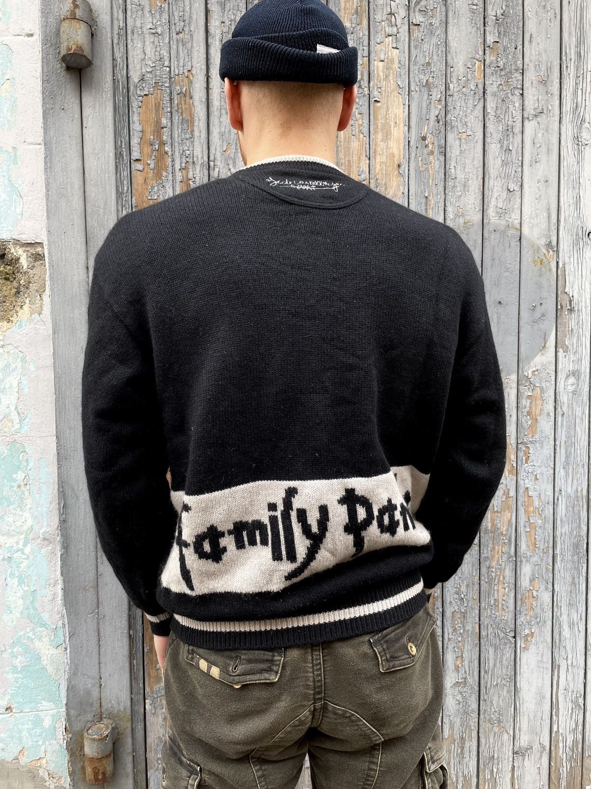 Jean Charles De Castelbajac × Vintage Jean-Charles de Castelbajac Sport Family Panda Wool Sweater Size US L / EU 52-54 / 3 - 7 Thumbnail