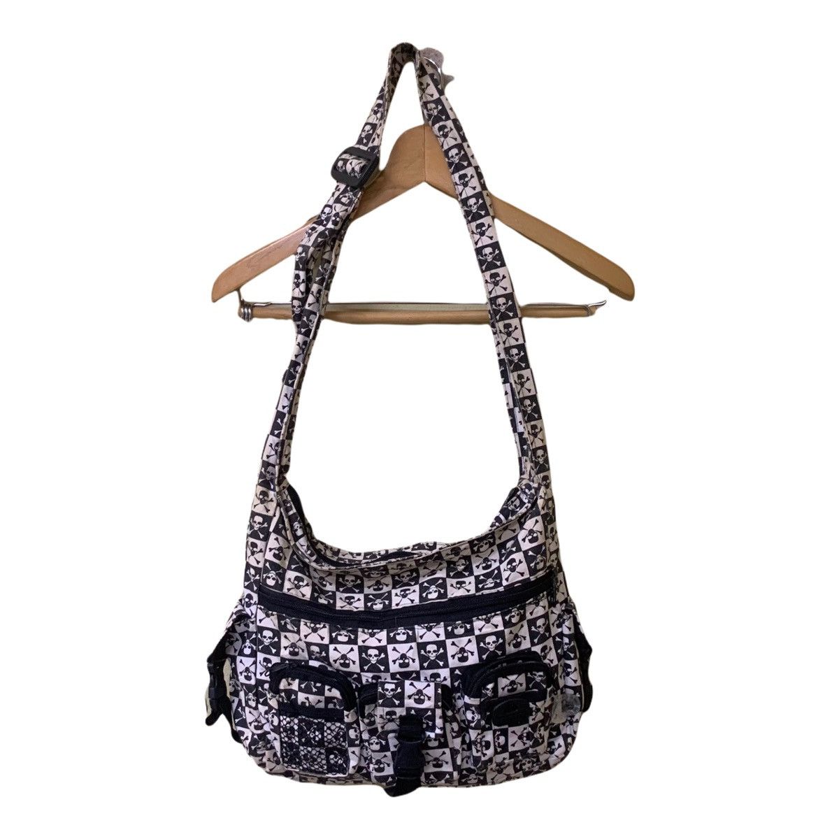 Skulls shoulder bag x sling bag full printed skulls