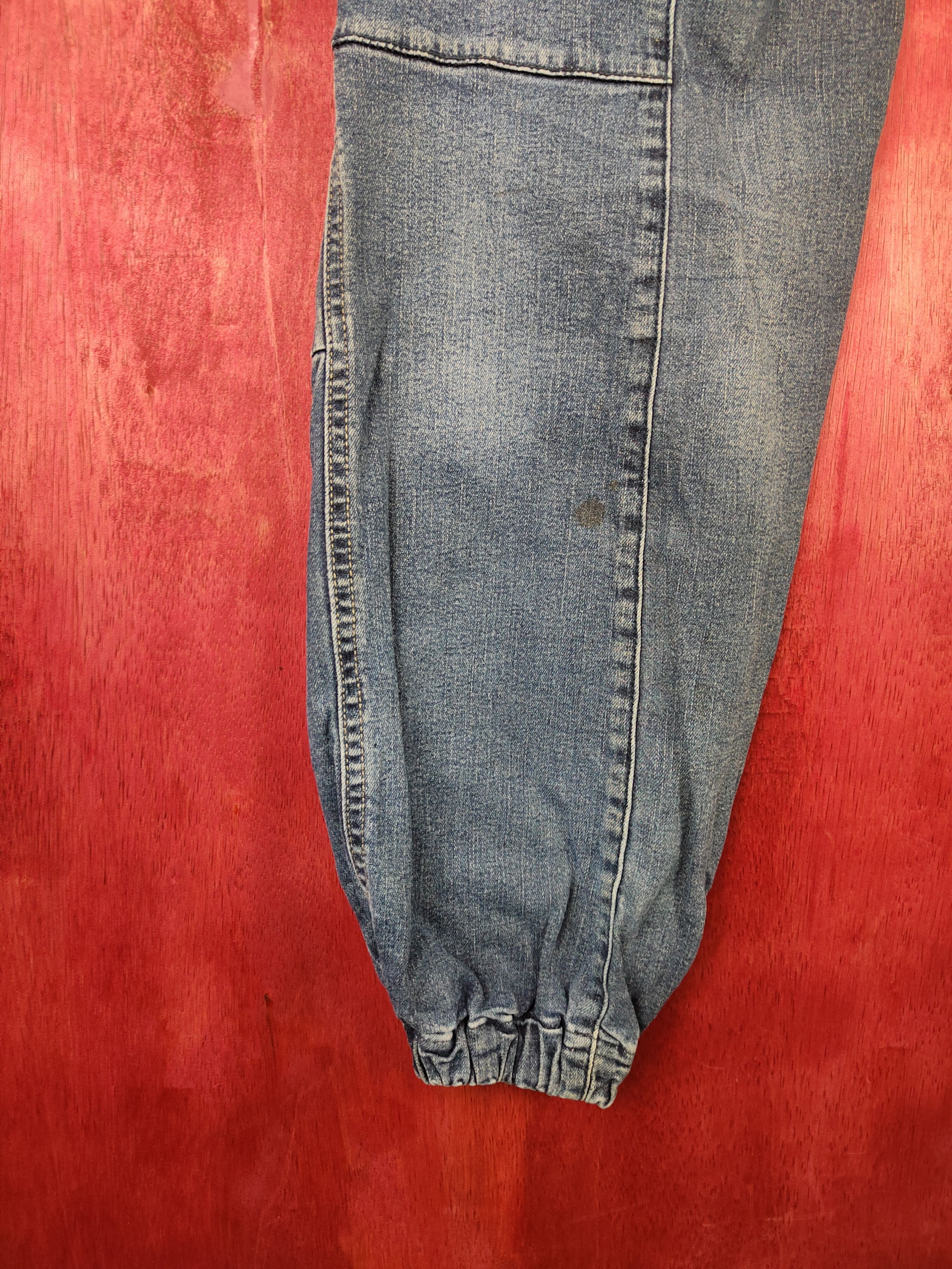 Japanese Brand × Vintage Japanese Brand Blue Faded distressed Denim Pants #S511 Size US 33 - 12 Thumbnail