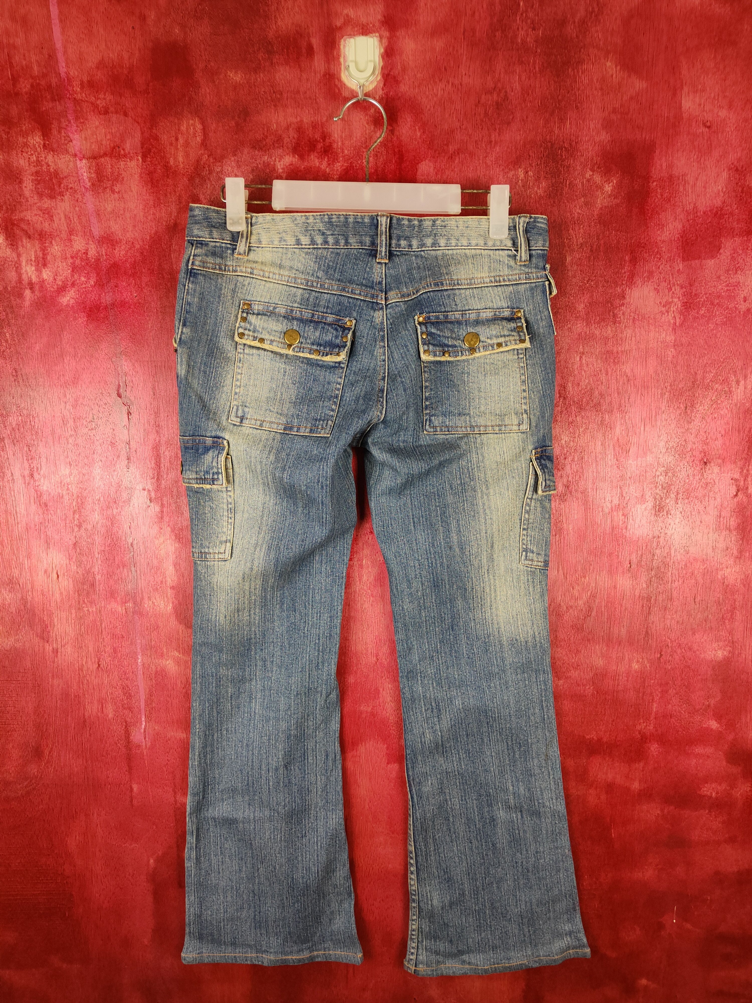 Japanese Brand × Vintage Japanese Brand Blue Faded Jeans Denim Pants #S512 Size 28" / US 6 / IT 42 - 7 Thumbnail